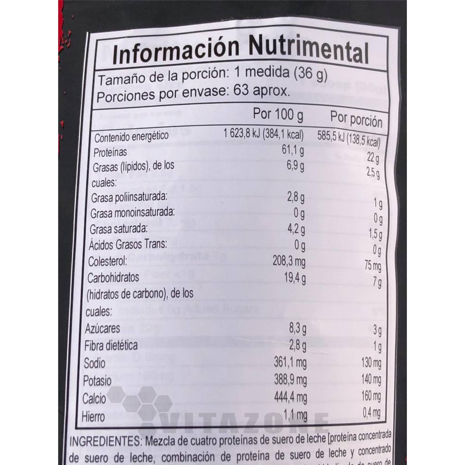 Proteína Mutant Whey 5 Lbs Sabor Vainilla Mutant. 