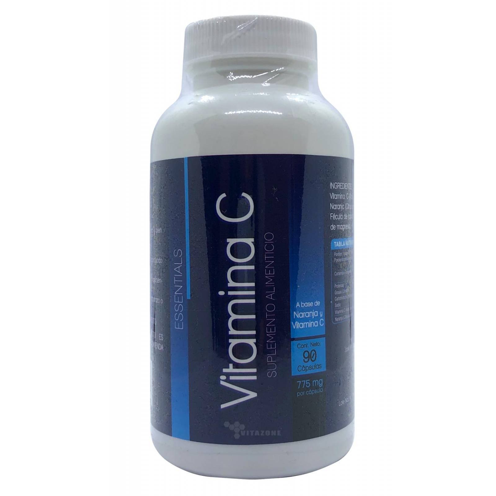 Vitamina C Essentials 90 cápsulas 