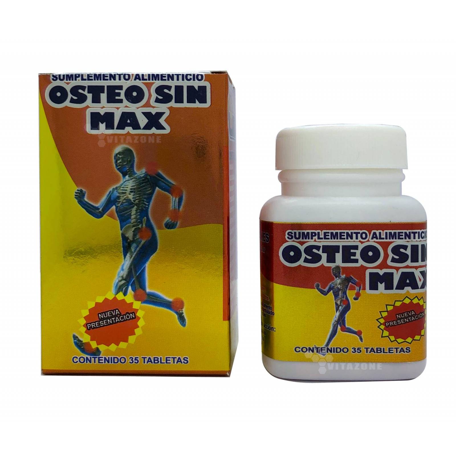 Osteo Sin Max 35 tabletas (10 botes) PYR-TEX 