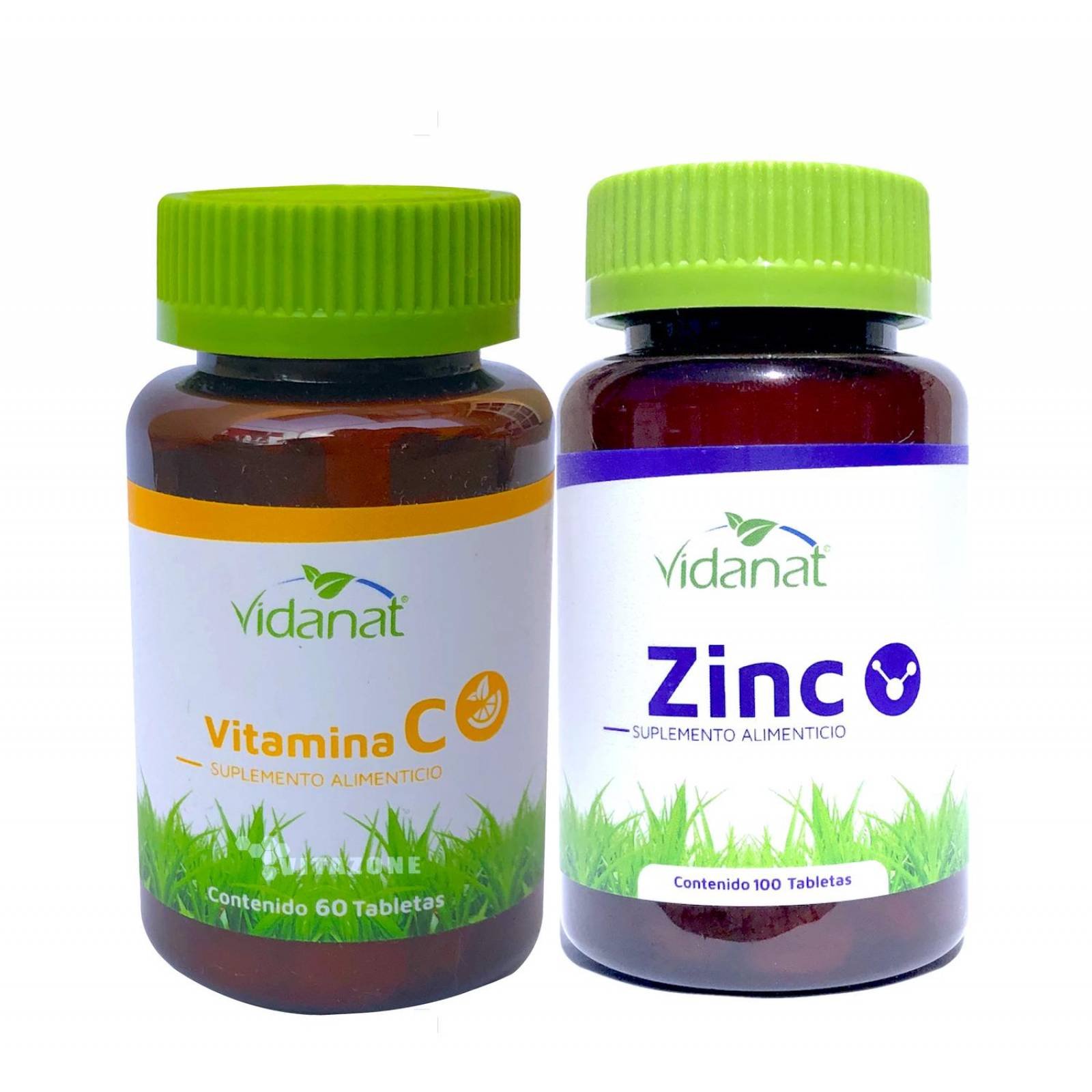 Vitamina C y Zinc Vidanat Sistema Inmunológico 