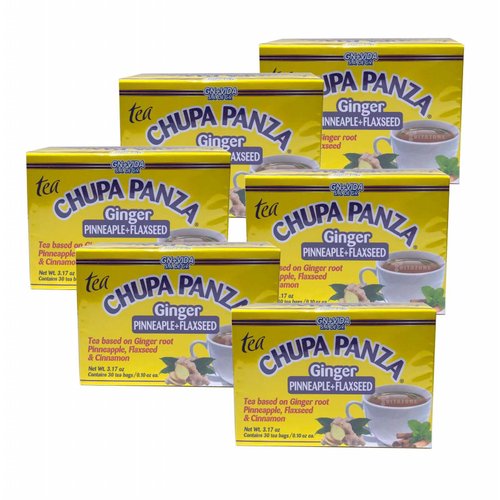 Te Chupa Panza Jengibre linaza 30 sobres (6 cajas) 