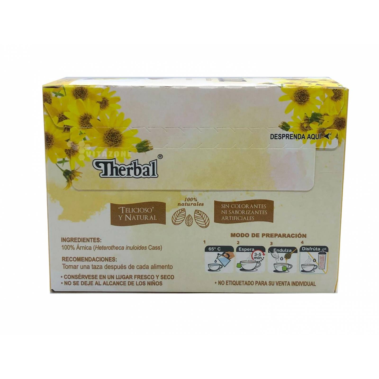 Té de Arnica 25 sobres Therbal 