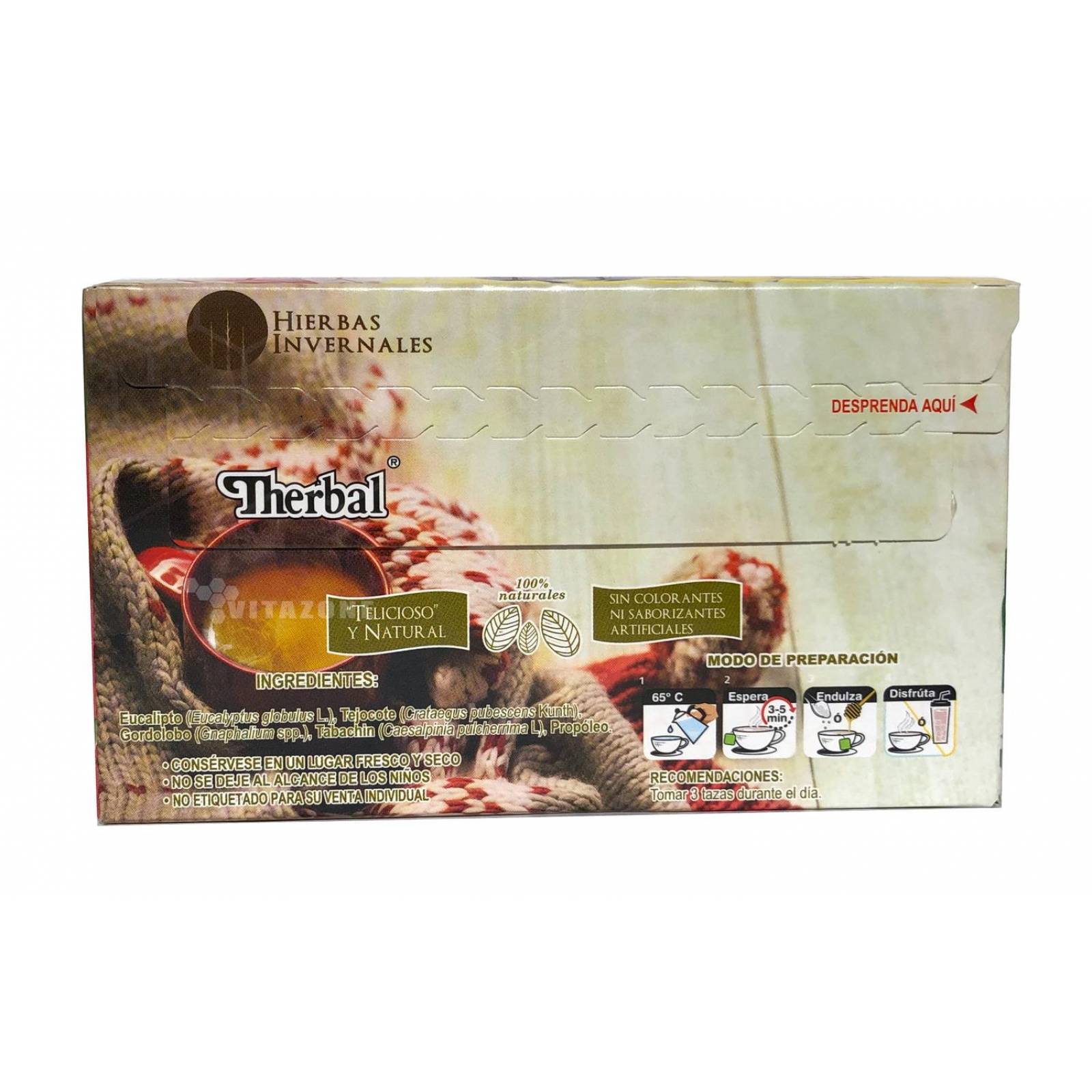 Té Natrosolve 25 sobres Therbal (3 CAJAS)