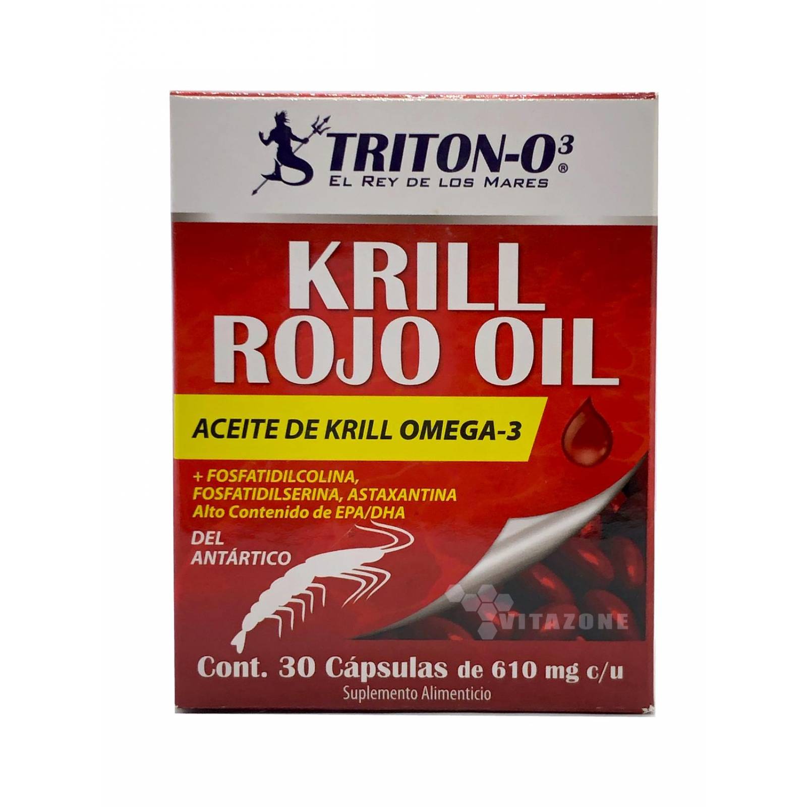 Aceite de Krill Omega 3 30 cápsulas Solanum