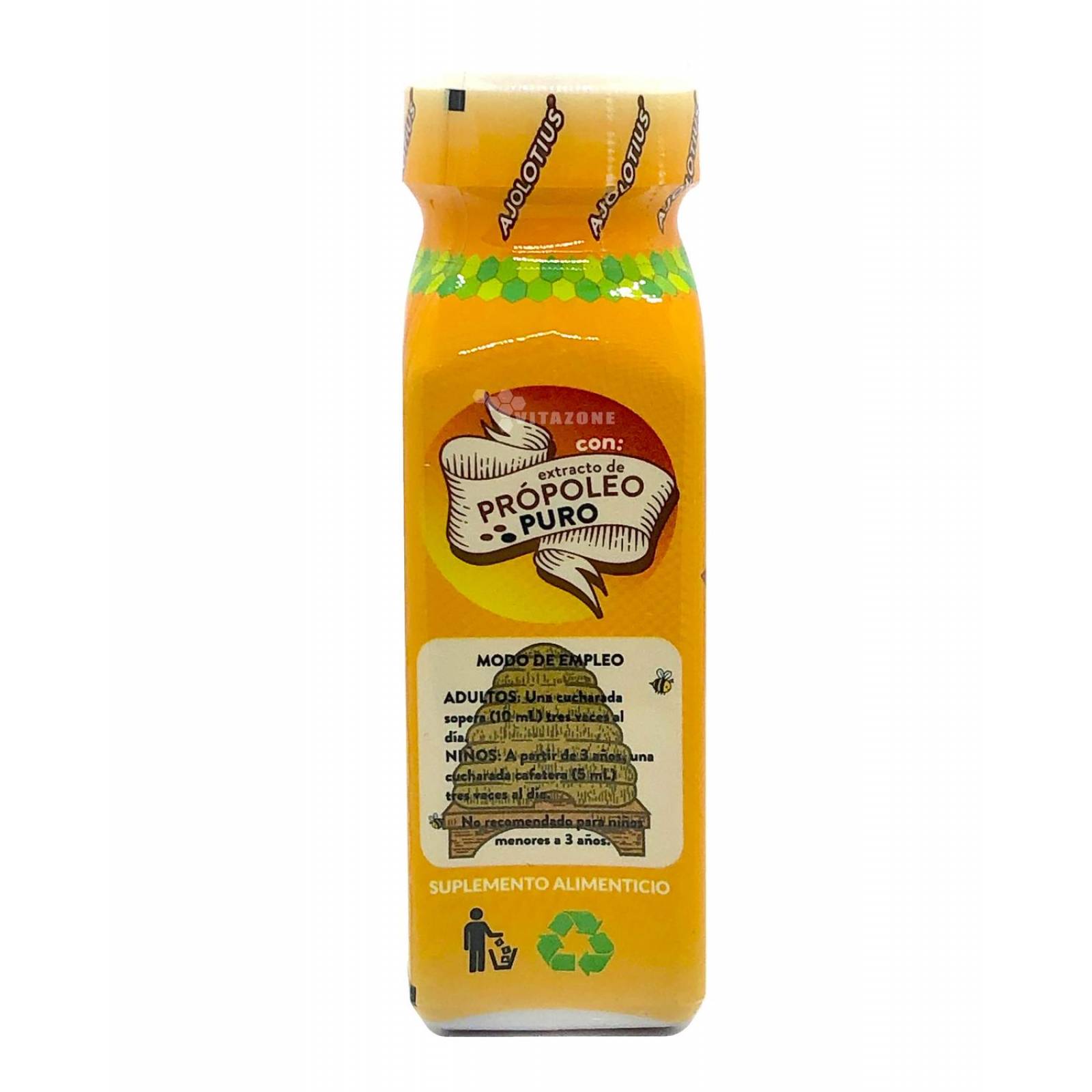 Ajolotius Jarabe Propóleo Puro 120 ml Vitamina C