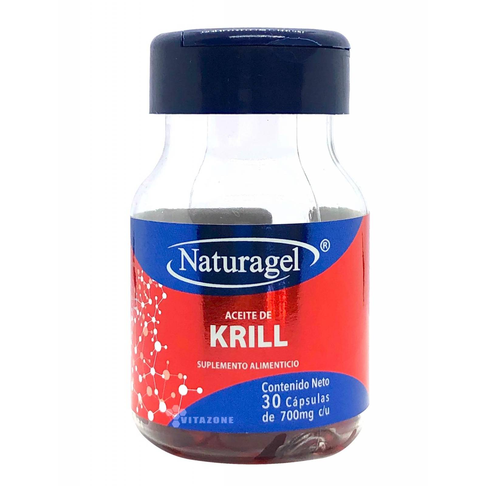 Aceite de Krill 30 cápsulas Naturagel EPHA DHA Omega 3 