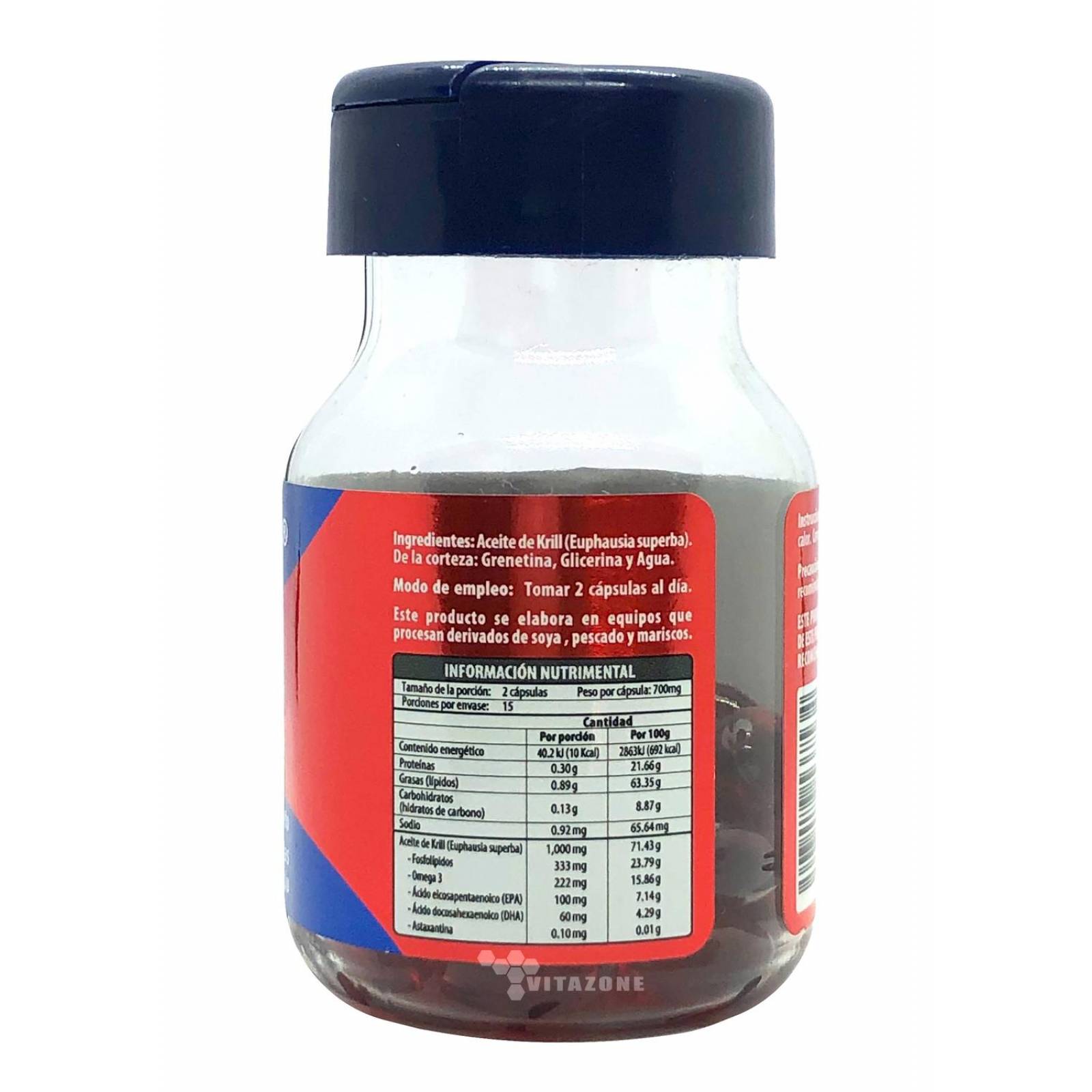 Aceite de Krill 30 cápsulas Naturagel EPHA DHA Omega 3 