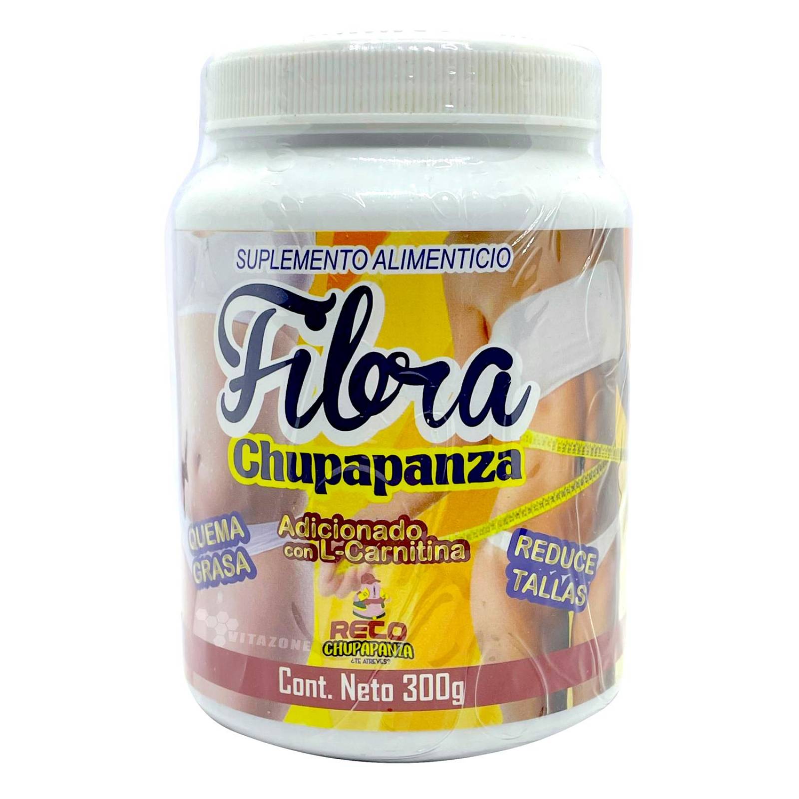 Fibra Chupa Panza 300 g con Carnitina Alcachofa Jengibre