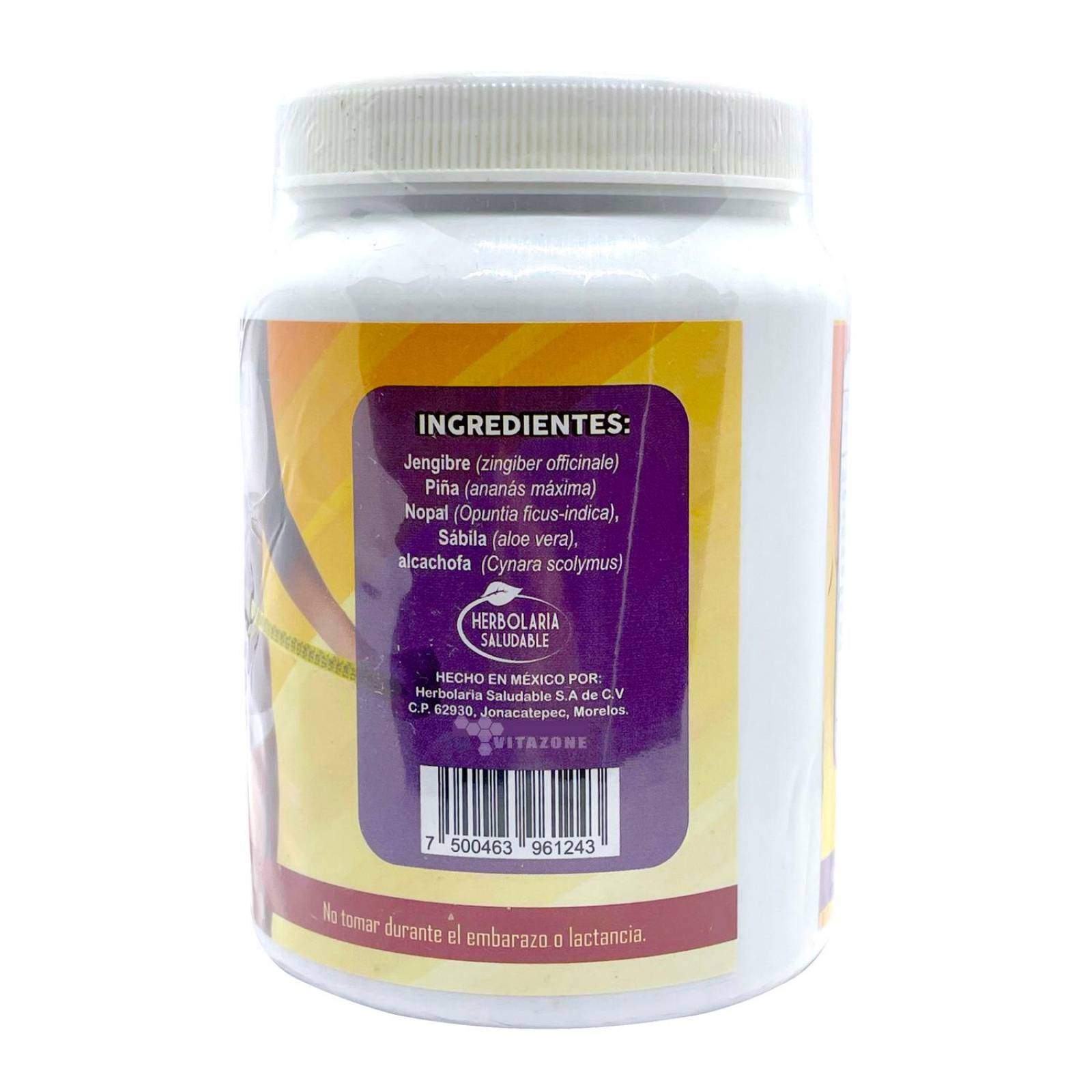 Fibra Chupa Panza 300 g con Carnitina Alcachofa Jengibre