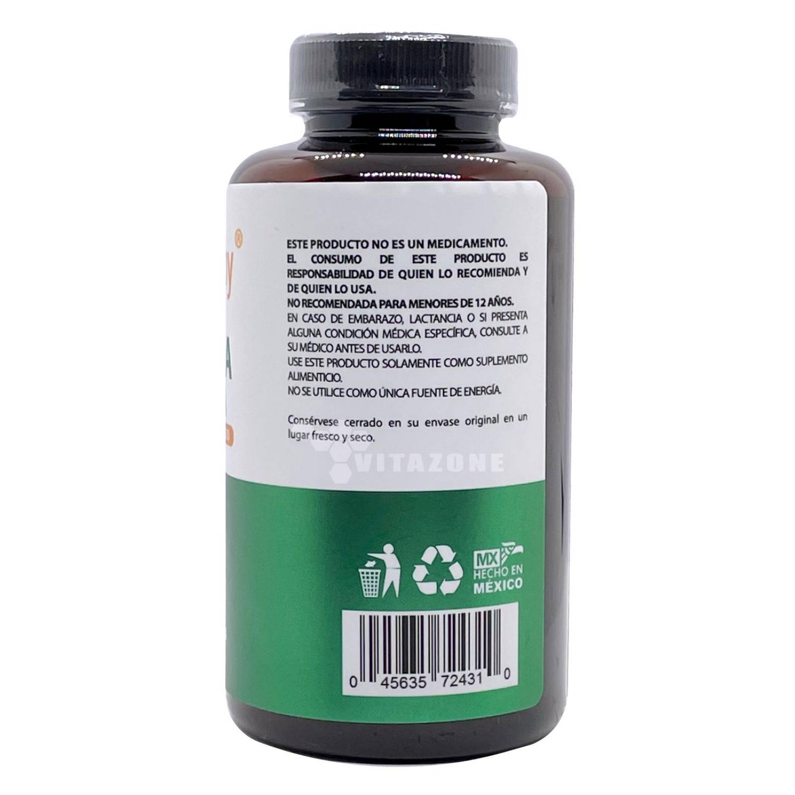 Lecitina de Soya 100 cápsulas Wellthy 1200 mg 