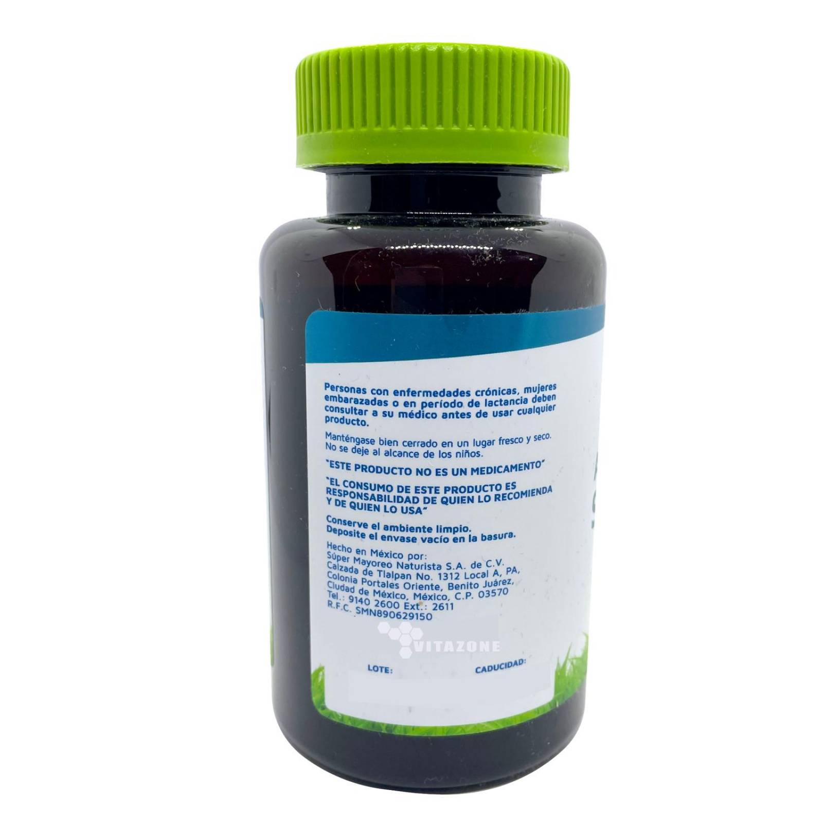 Alga Spirulina 200 Tabletas De 400 Mg Vidanat.