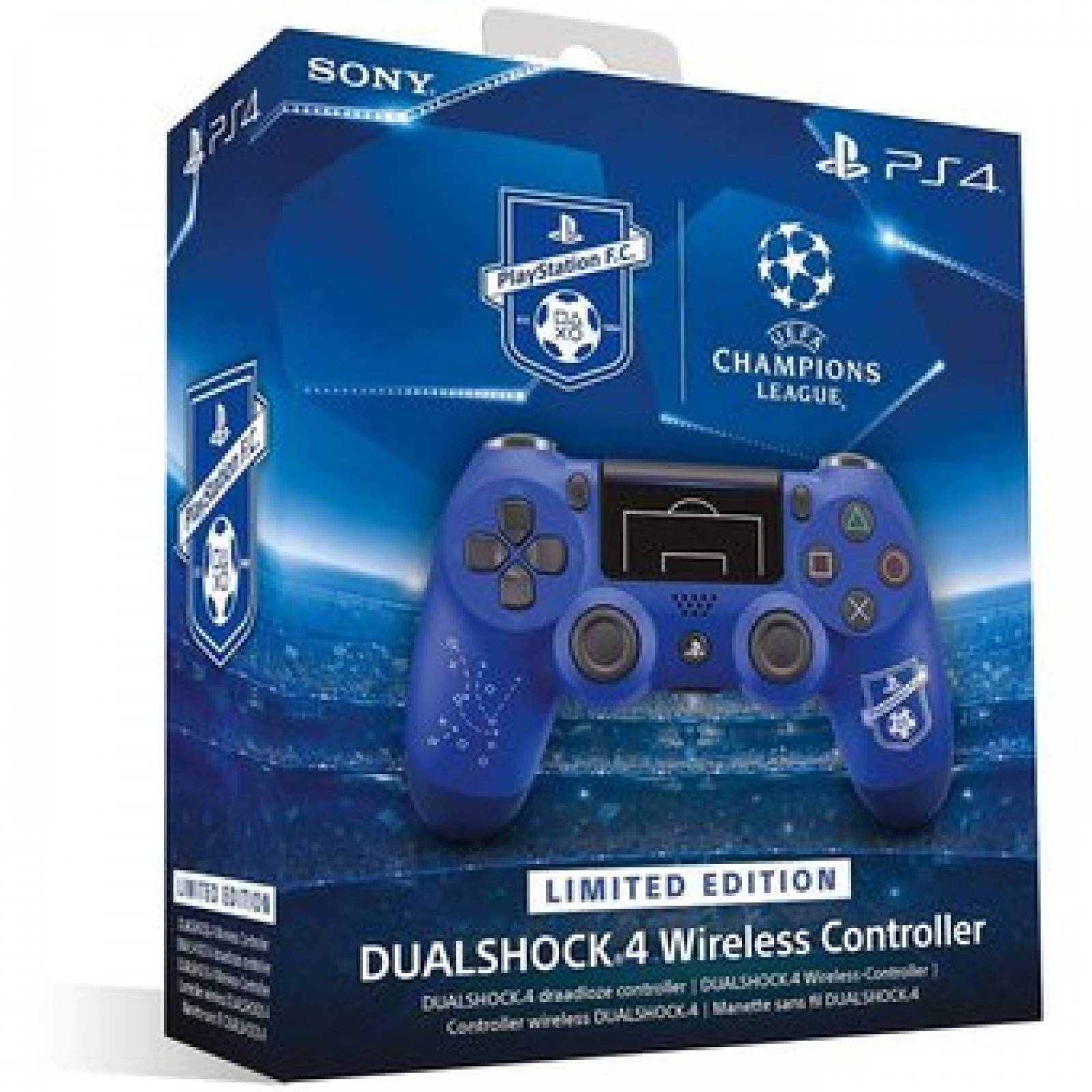 PS4 Control Dualshock 4 Azul  Champions League Edition
