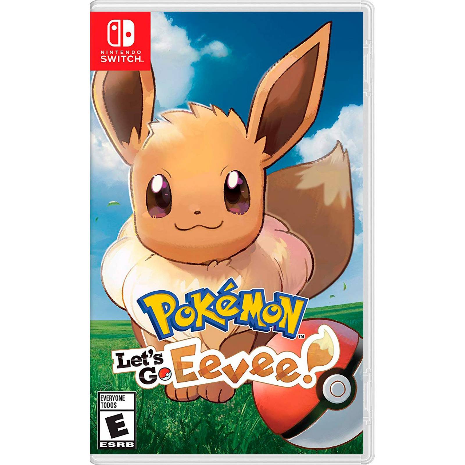 Videojuego Pokemon Lets Go Eevee Nintendo Switch
