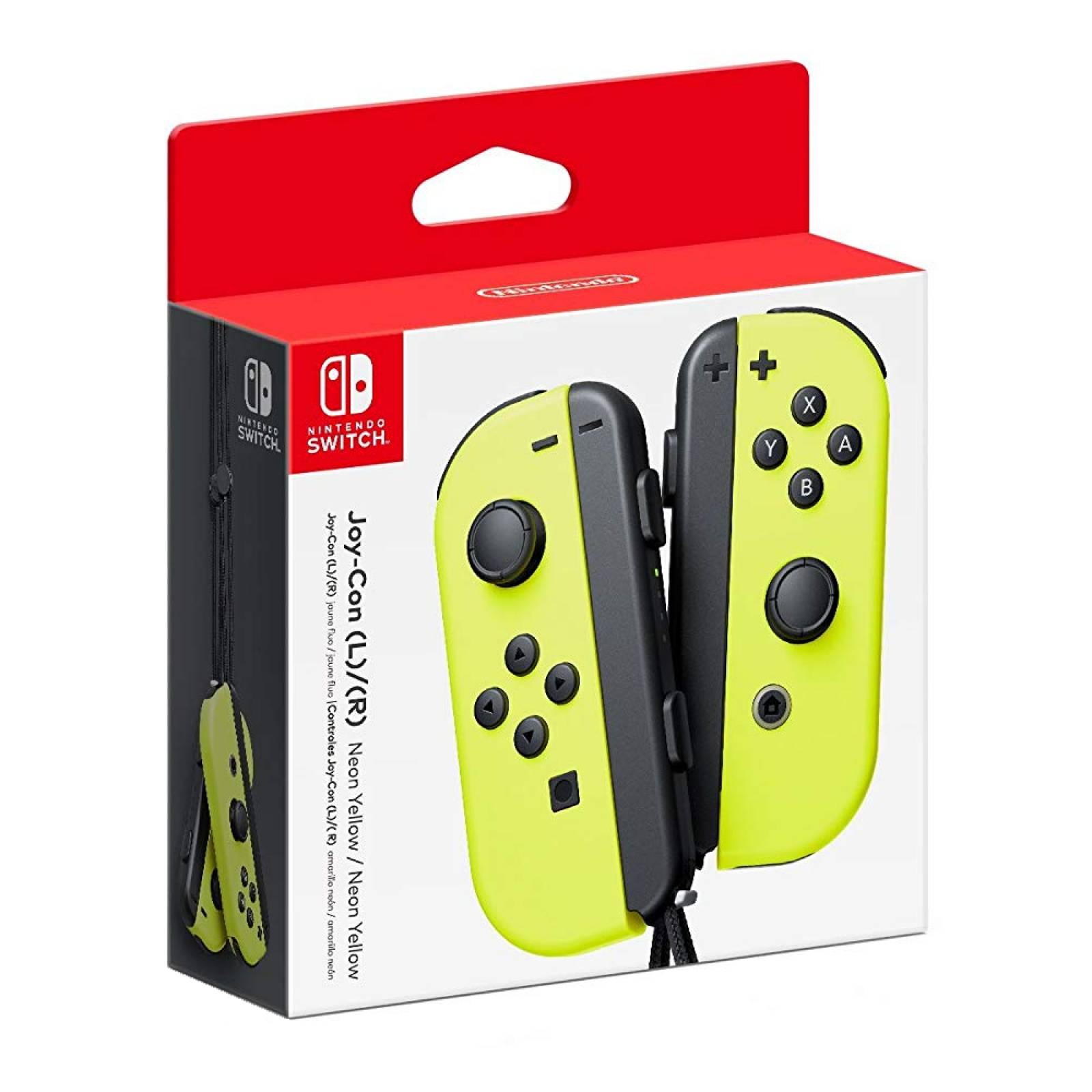 Controles Joy-Con Amarillo Neon L+R Nintendo Switch