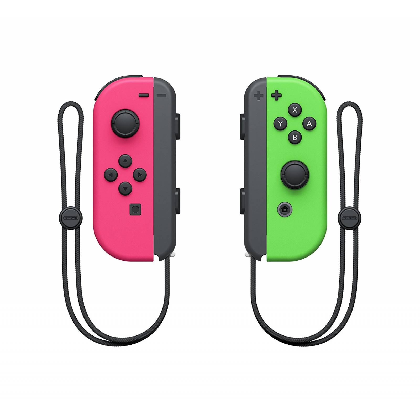 Controles Joy-Con Splatoon Neon (L) Pink + (R) Green Nintendo Switch