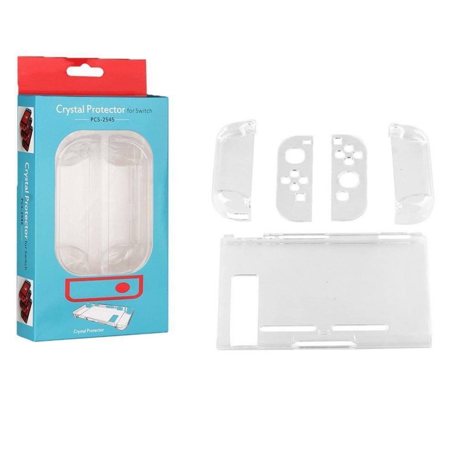 Protector Nintendo Switch Crystal Case Transparente