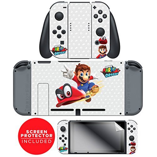 Skins Micas Super Mario Odyssey Nintendo Switch