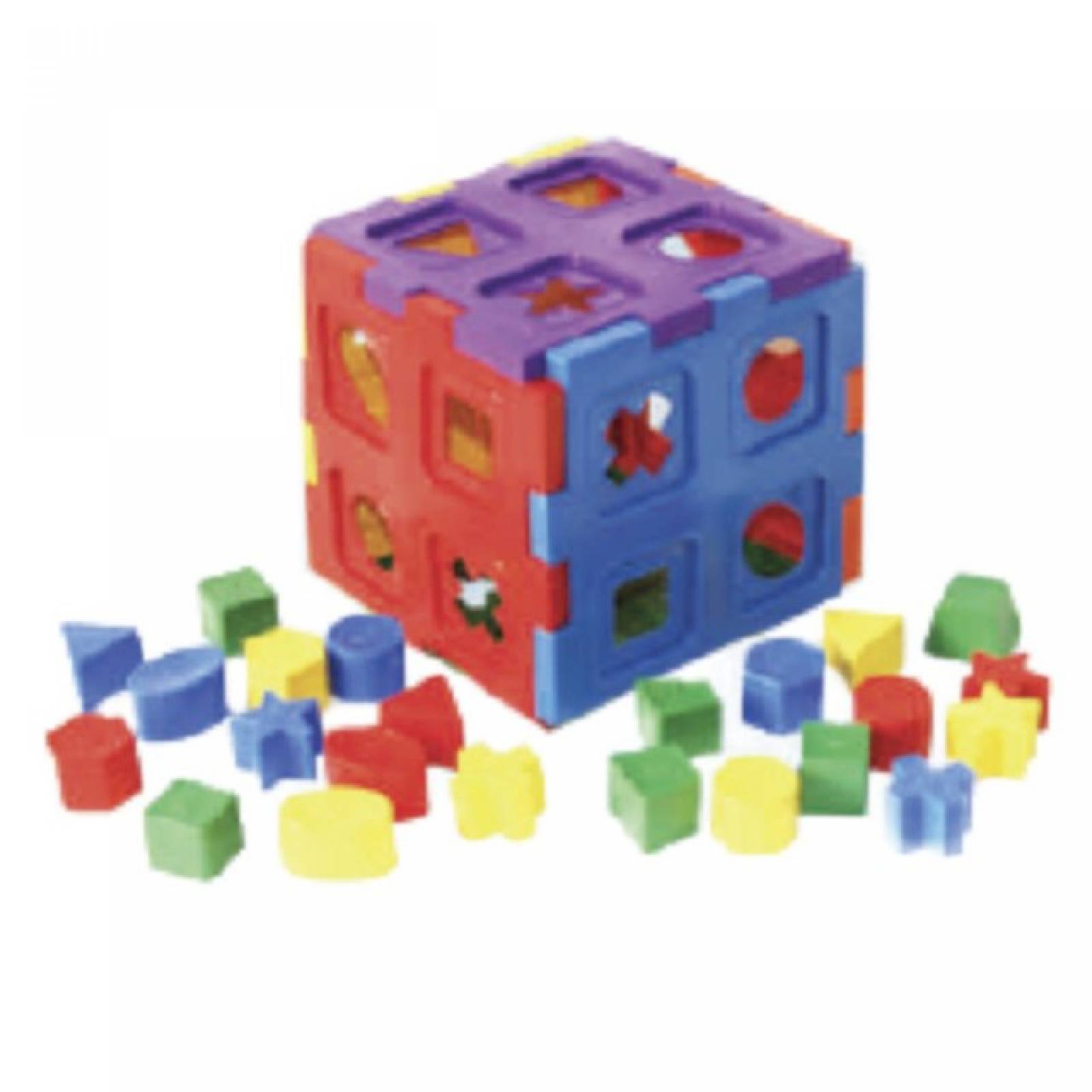 Cubo Gigante 30 piezas juguete didÃ¡citco de la linea ConstrucciÃ³n