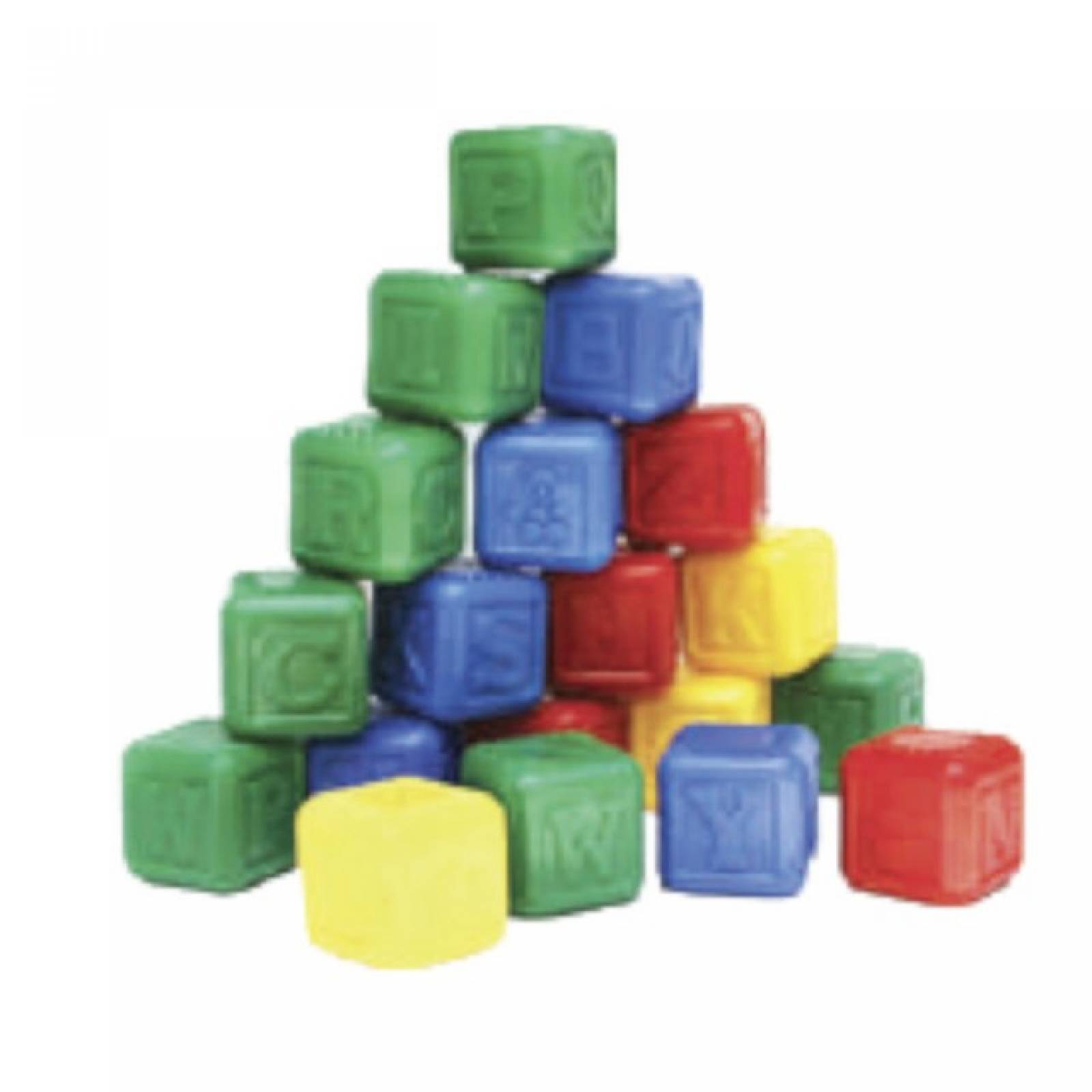 Set de Cubos Abecedario juguete didÃ¡citco de la linea ConstrucciÃ³n