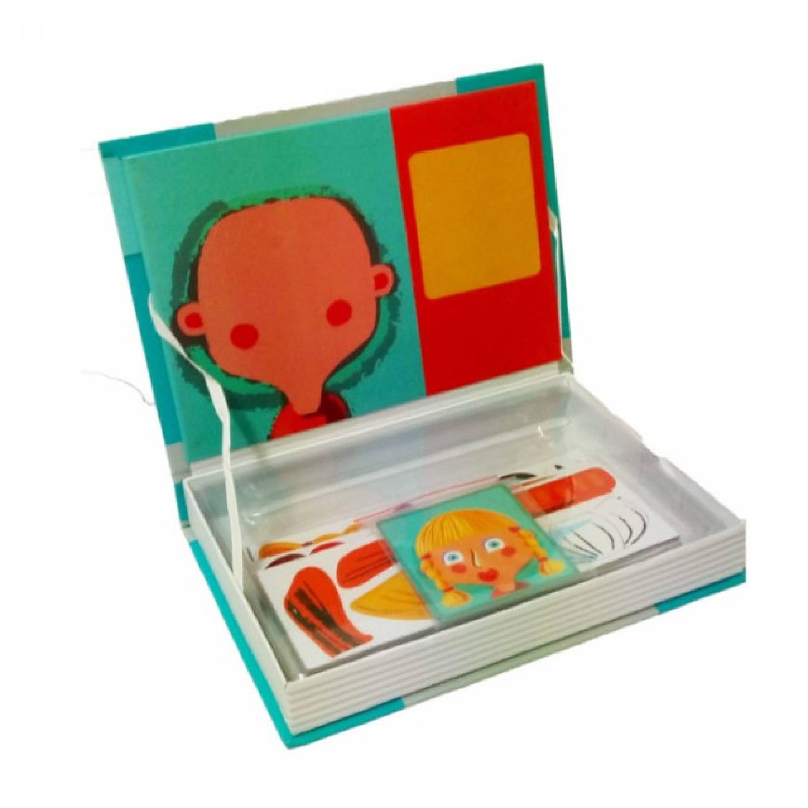 Juguete Didáctico Facial Features: Rompecabezas Magnético de Expresiones Faciales