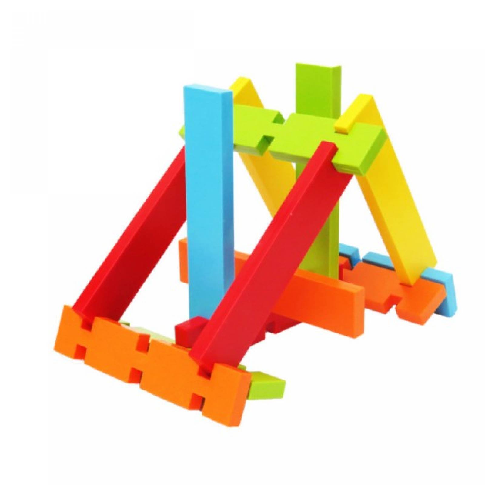 Juguete DidÃ¡ctico Bloques de ConstrucciÃ³n (con pestaÃ±a) Montessori