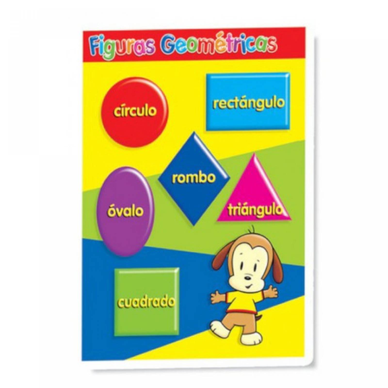 Póster didáctico Grande: Figuras Geométricas (50 x 70 cm)