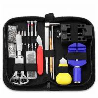 Kit De Herramientas Para Joyero Relojero Reparacion De Reloj Color Negro