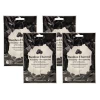 Set 4 Sobres De Mascarilla De Carbón De Bambú Desintoxica Y Reduce Poros Vitamasque