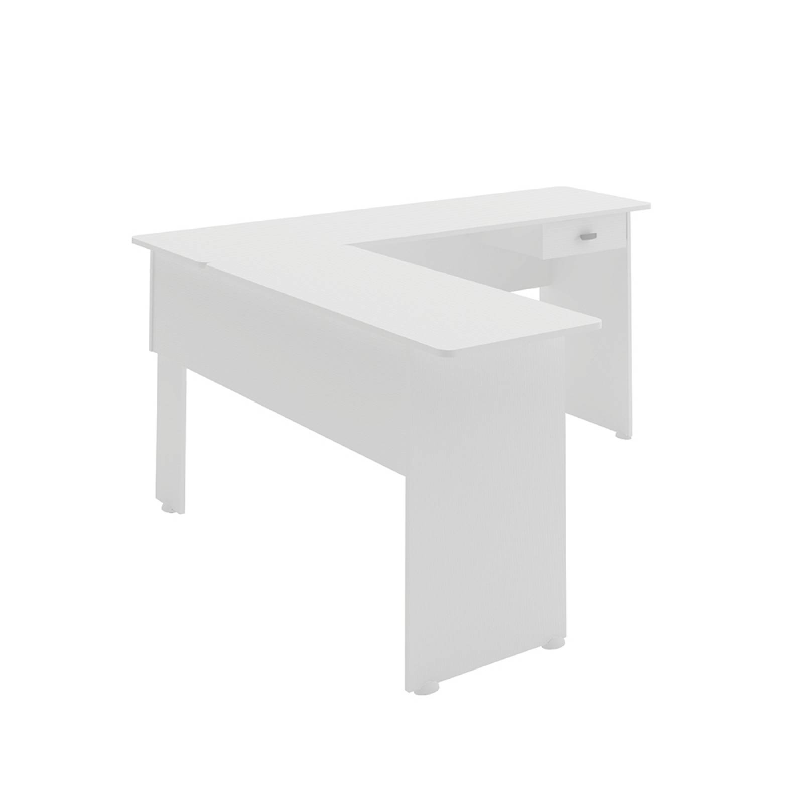 Escritorio Mesa De Computo Bertolini Cannes Blanco