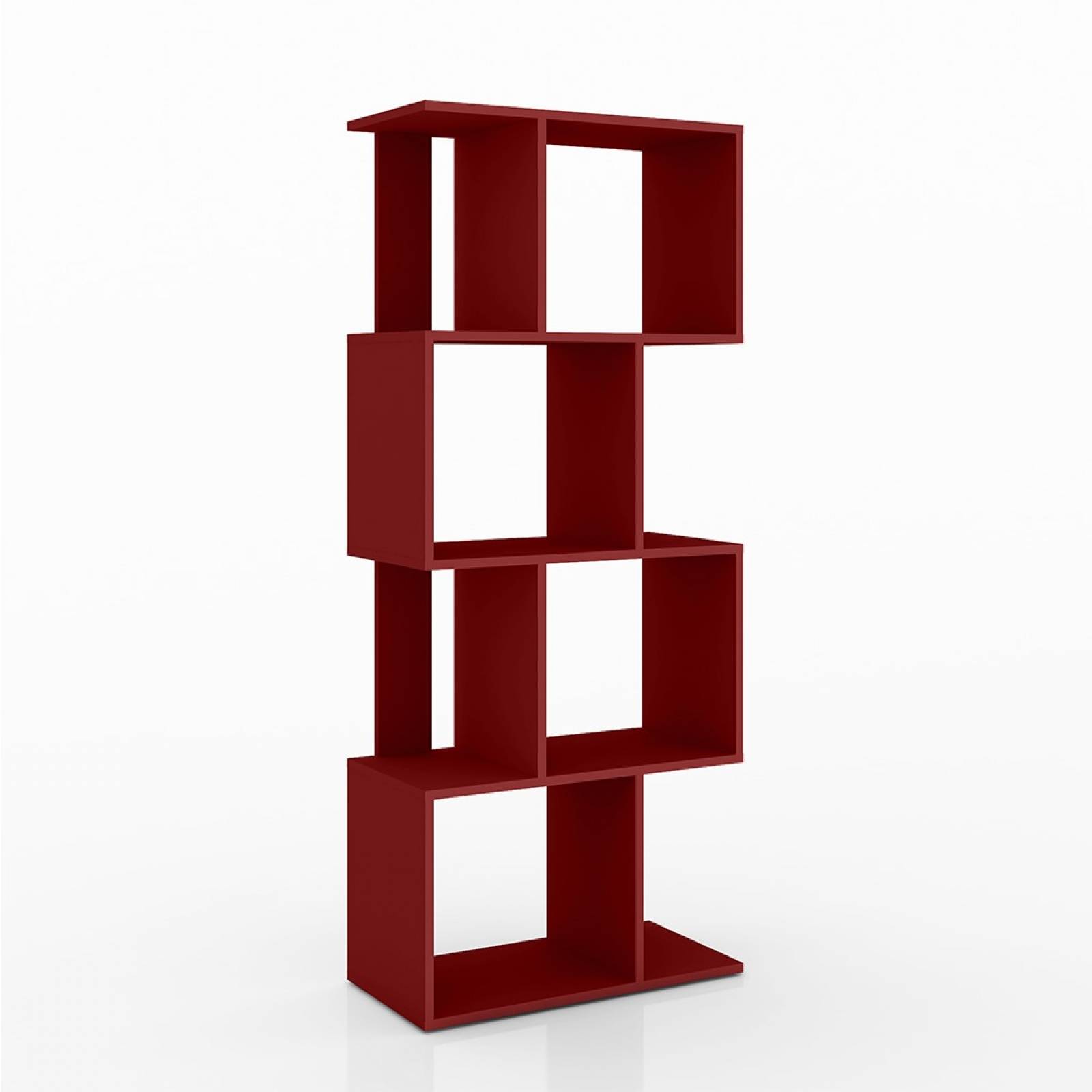 Estantería Librero Biblioteca Bertolini ESM 218 Rojo