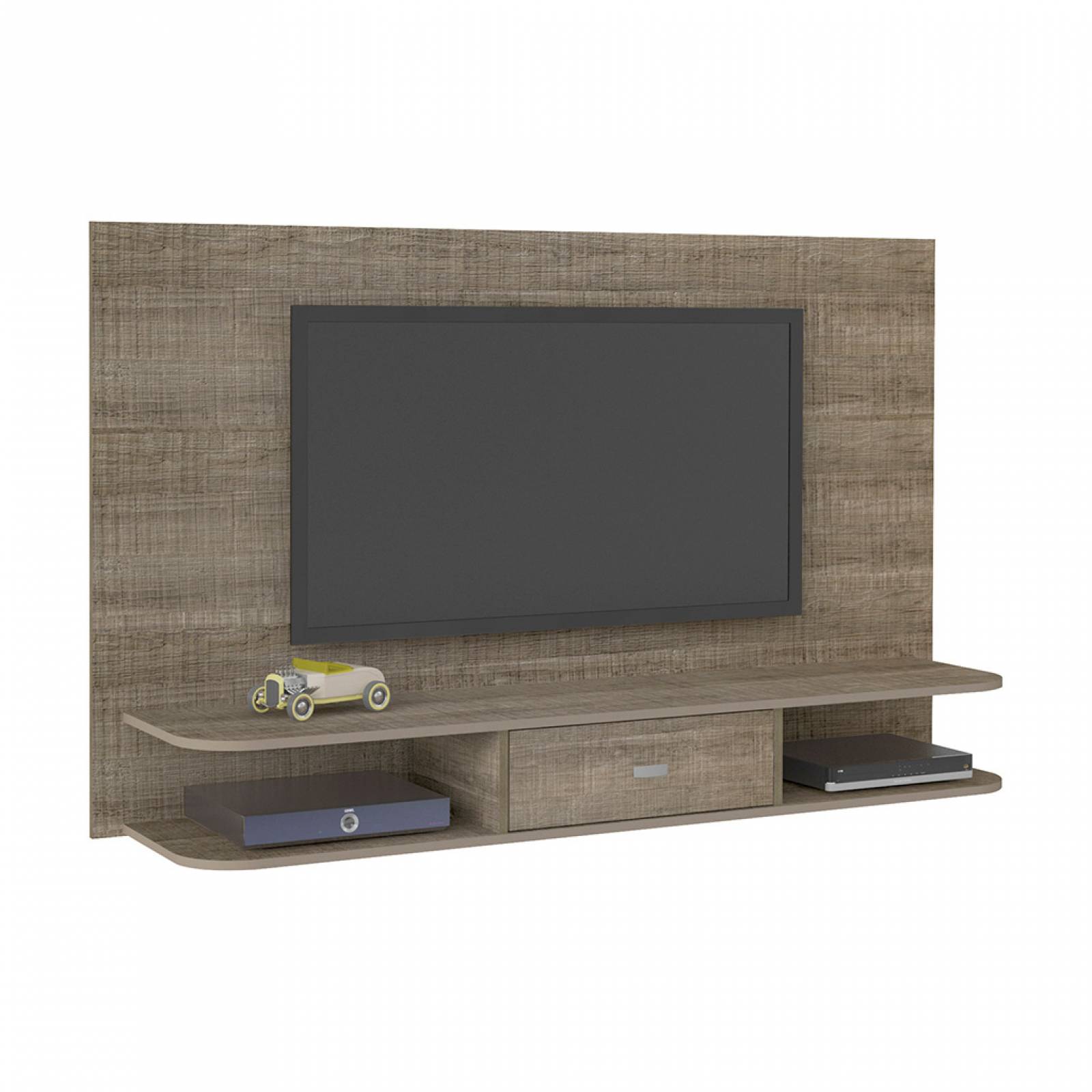 Panel Bertolini Studio Canela Para Pantalla Hasta 55 Pulgadas