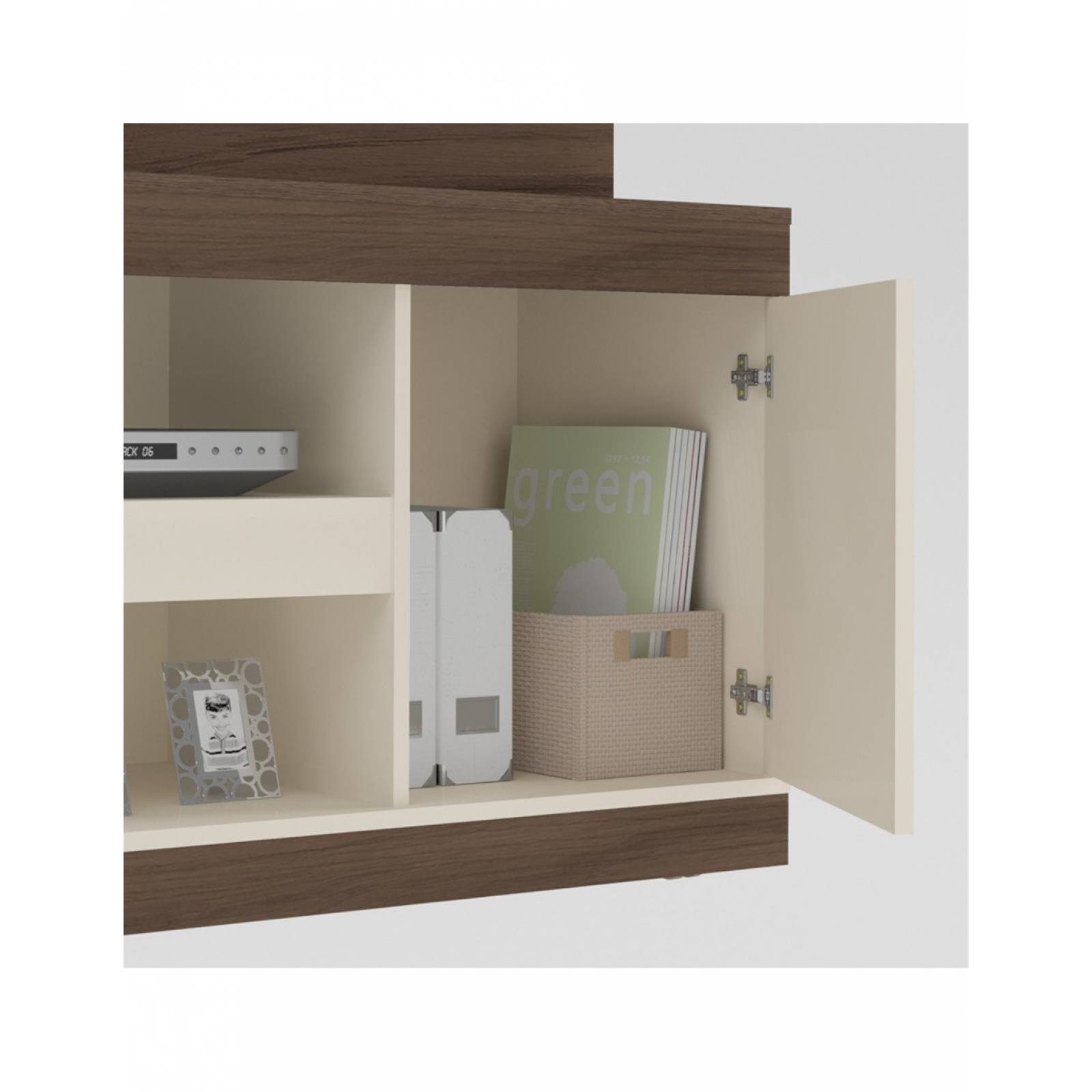 CE BERTOLINI CAPRI ALMENDRA OFF WHITE PARA TV HASTA 60 Pulg