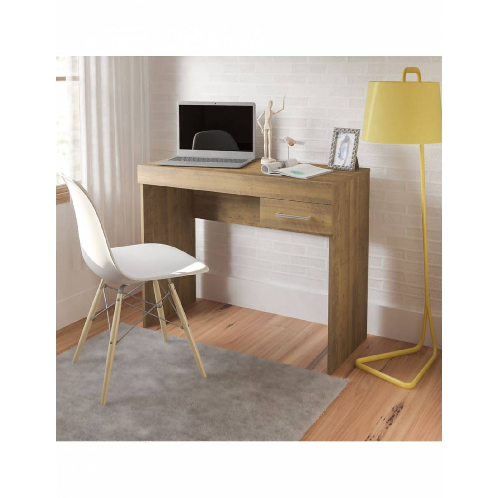 ESCRITORIO BERTOLINI COOLER PINO