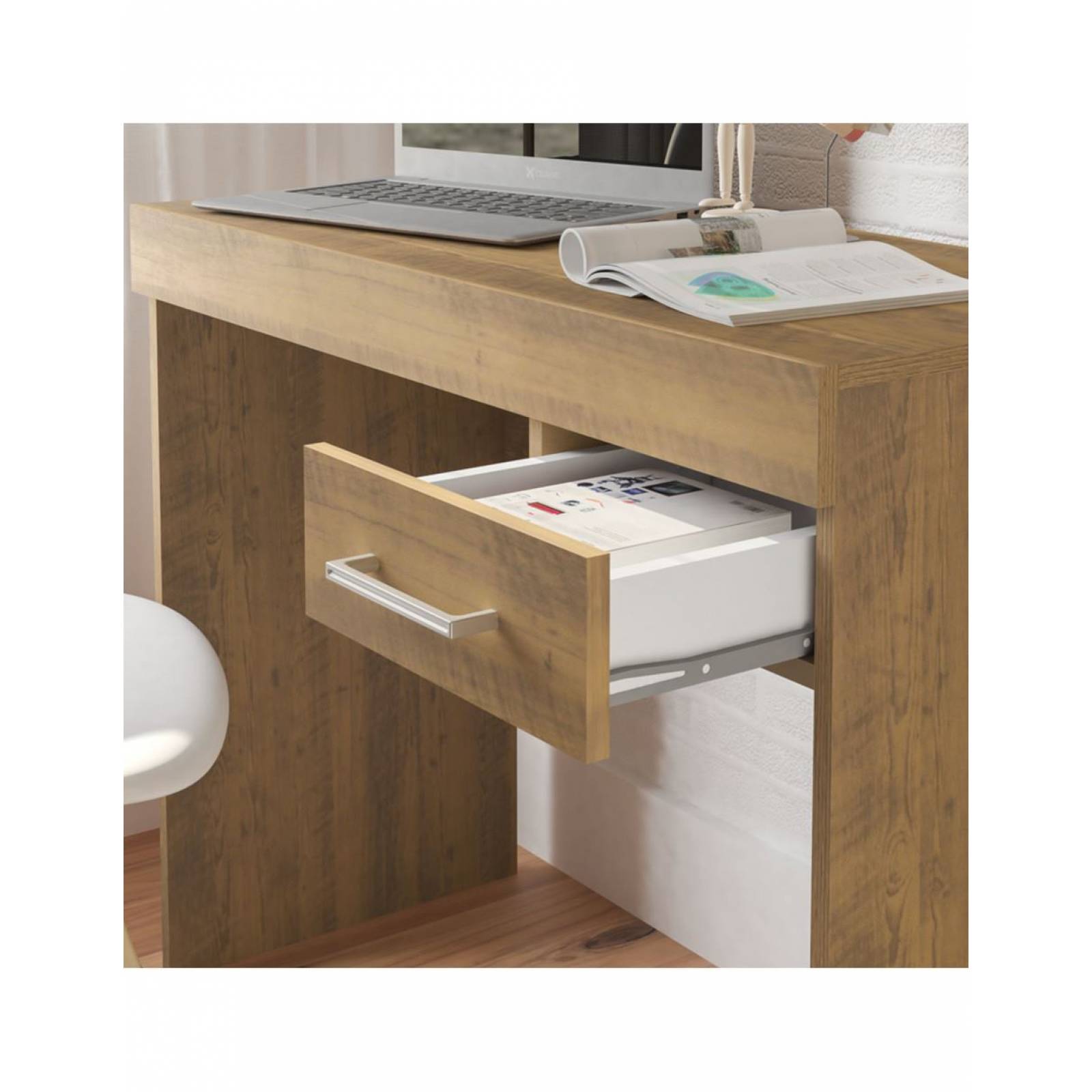 ESCRITORIO BERTOLINI COOLER PINO