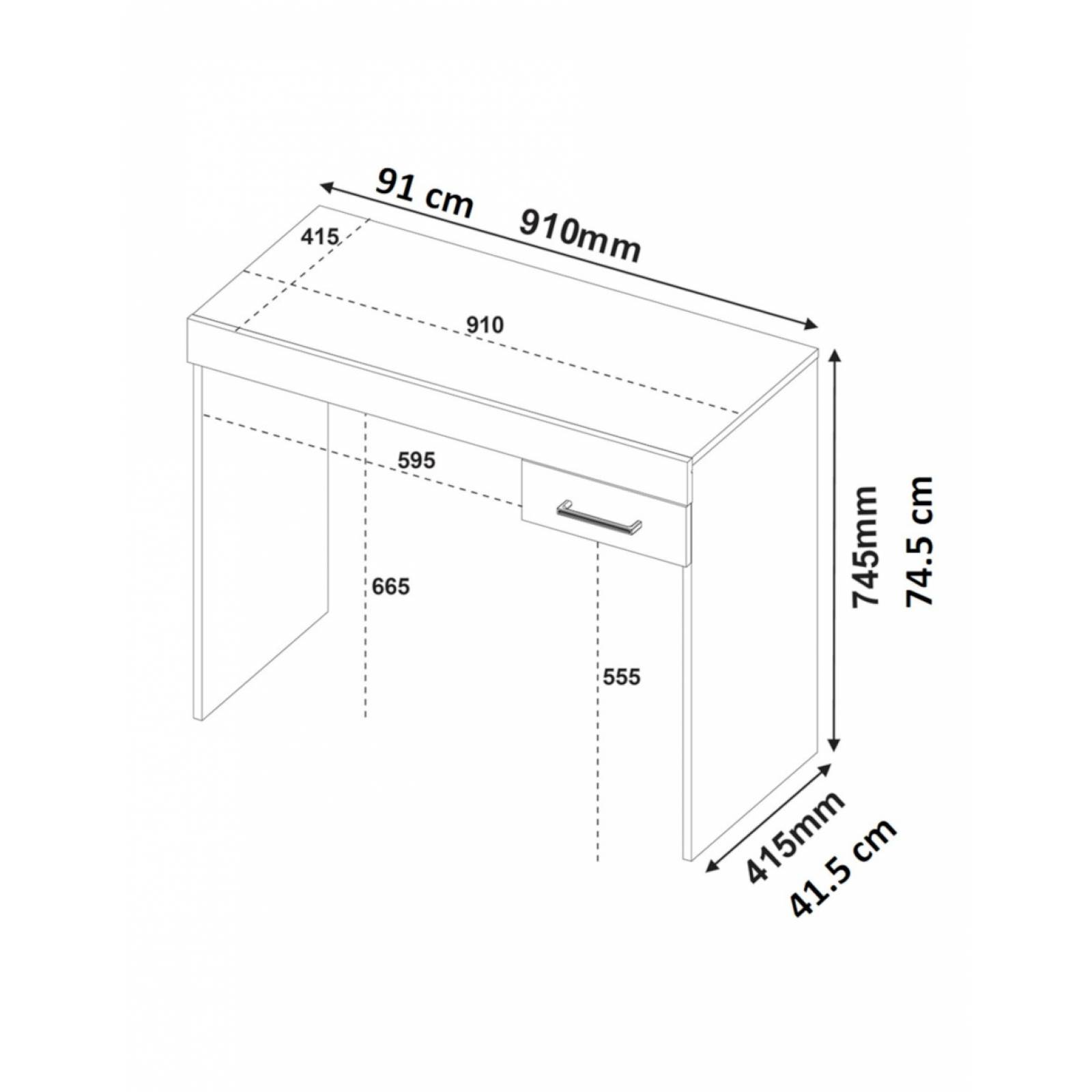 ESCRITORIO BERTOLINI COOLER PINO