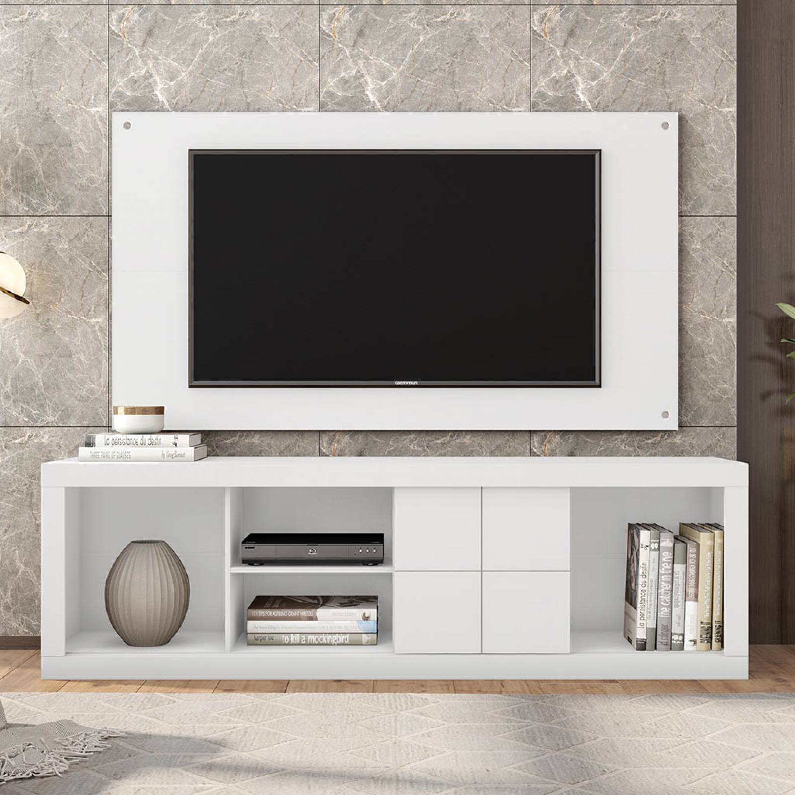 M TV BERTOLINI CEDRO BLANCO CON PANEL