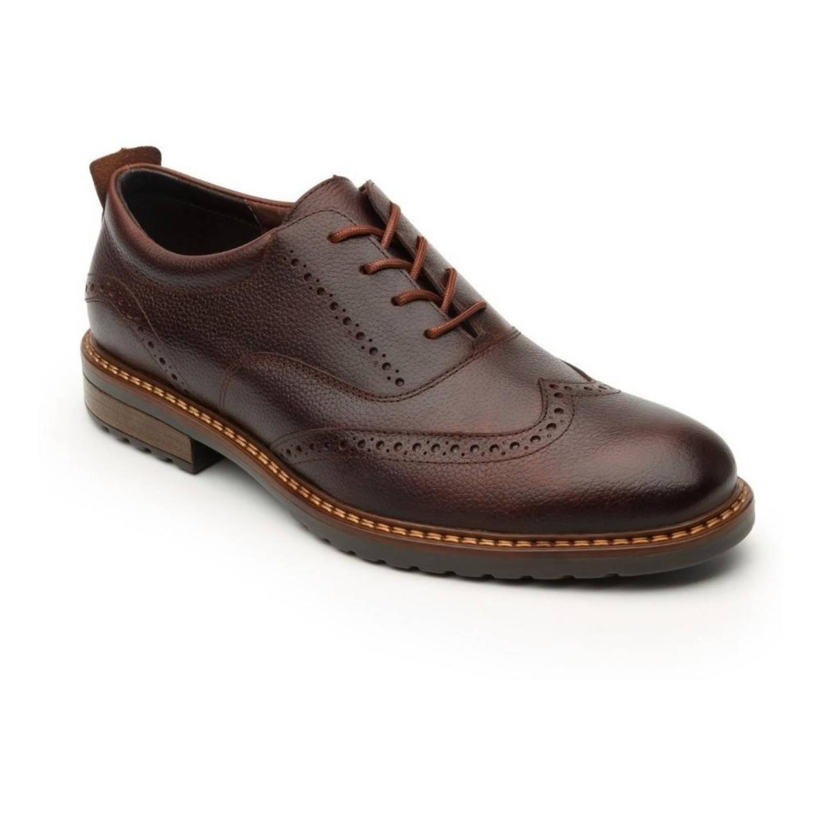 Calzado Hombre Caballero Zapato Bostoniano Flexi En Shedron 