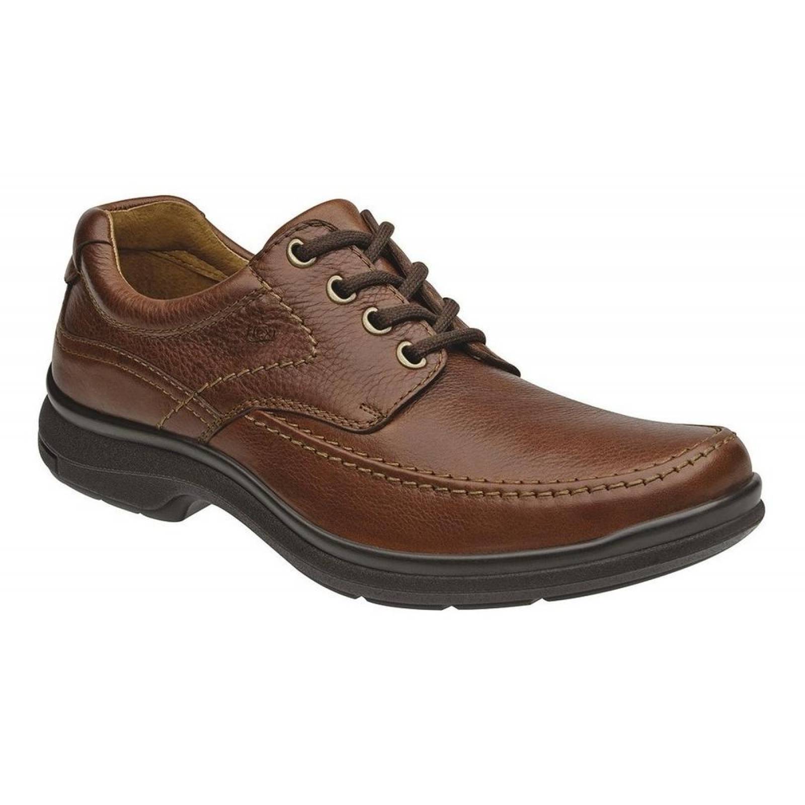 Calzado Hombre Caballero Zapato Casual Flexi Piel En Brandy 