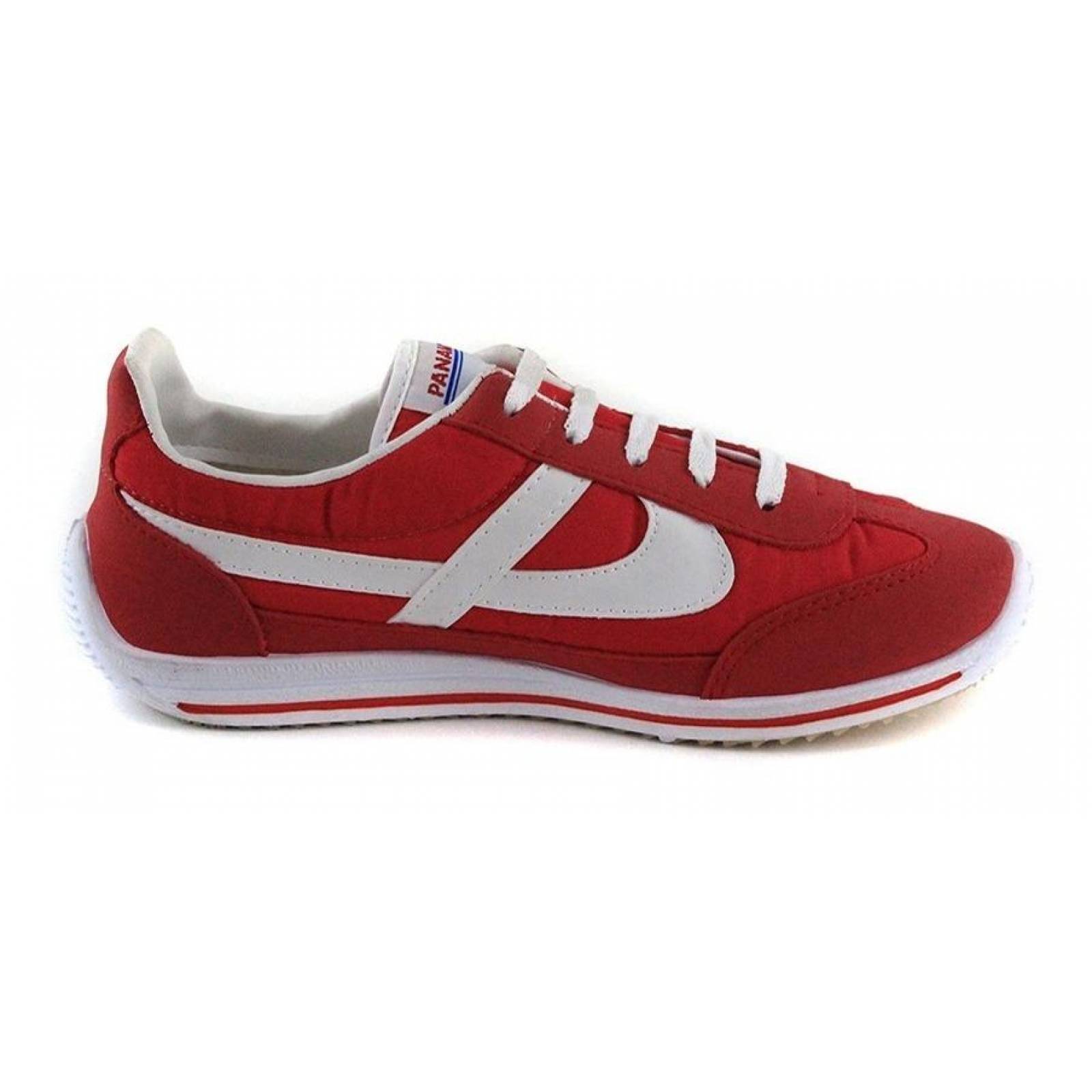 tenis panam rojos para hombre