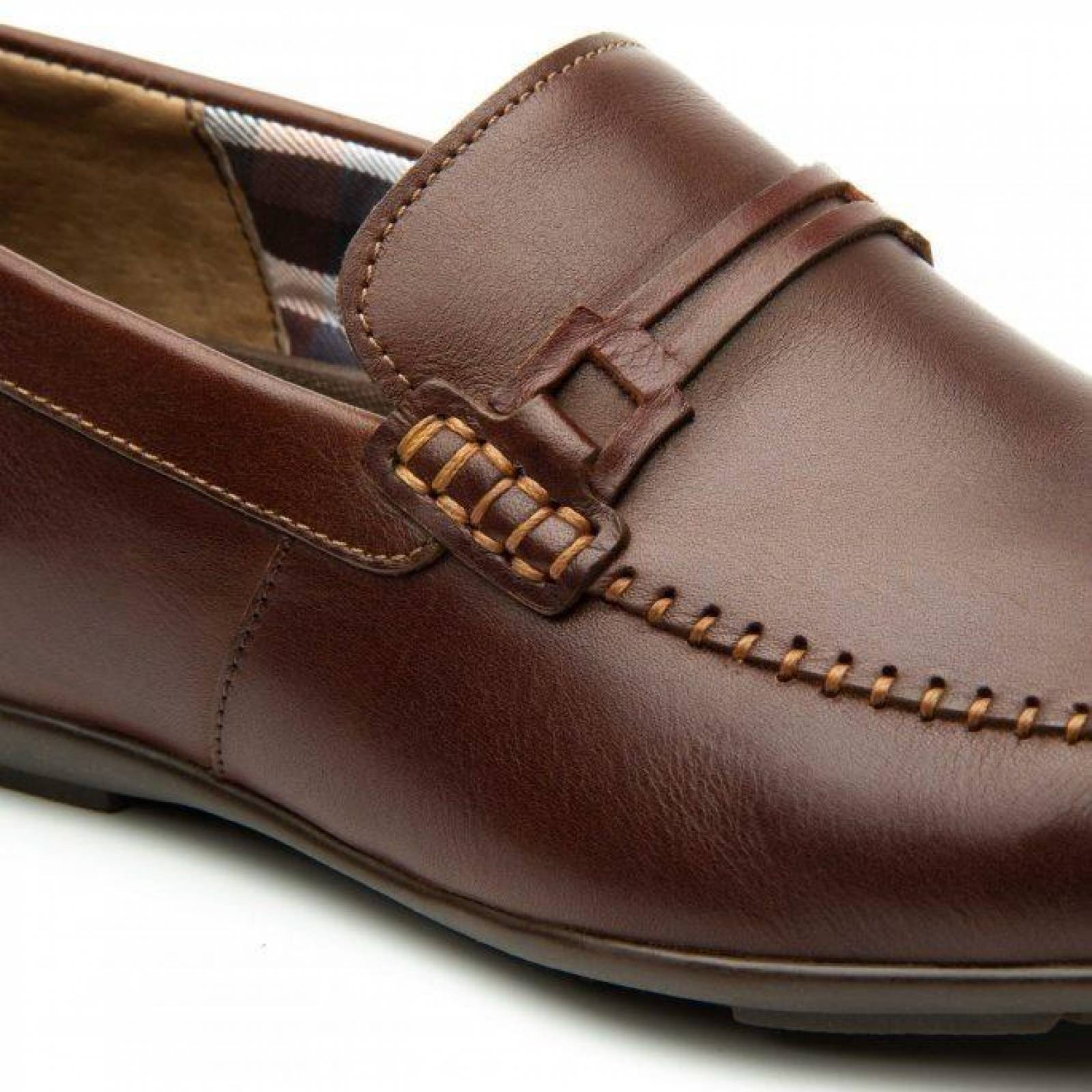 Calzado Hombre Caballero Zapato Flexi Mocasin Piel En Moka 