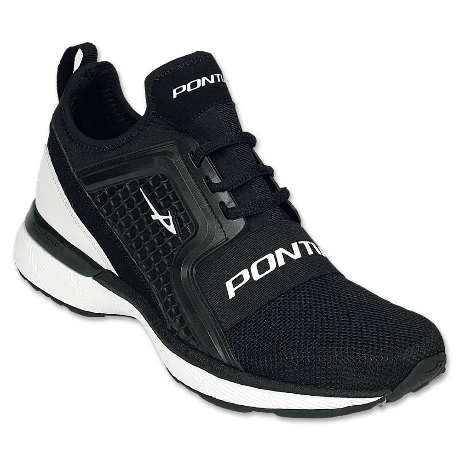 Calzado Hombre Caballero Tenis Deportivo Pontiac Negro Comod 