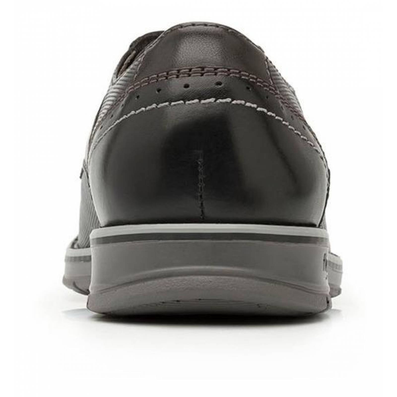 Calzado Hombre Caballero Zapato Flexi En Piel Negro Comodo 