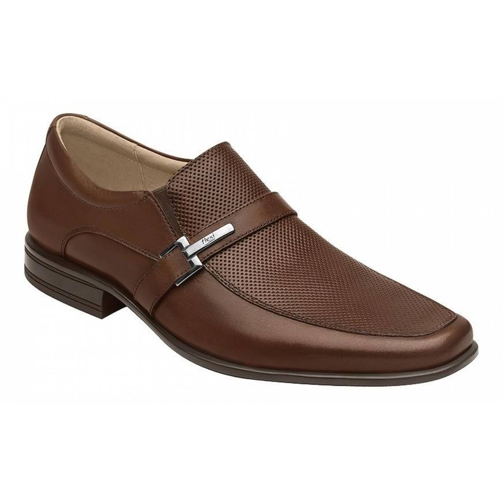 Calzado Hombre Caballero Zapato Mocasin Formal Flexi Piel 