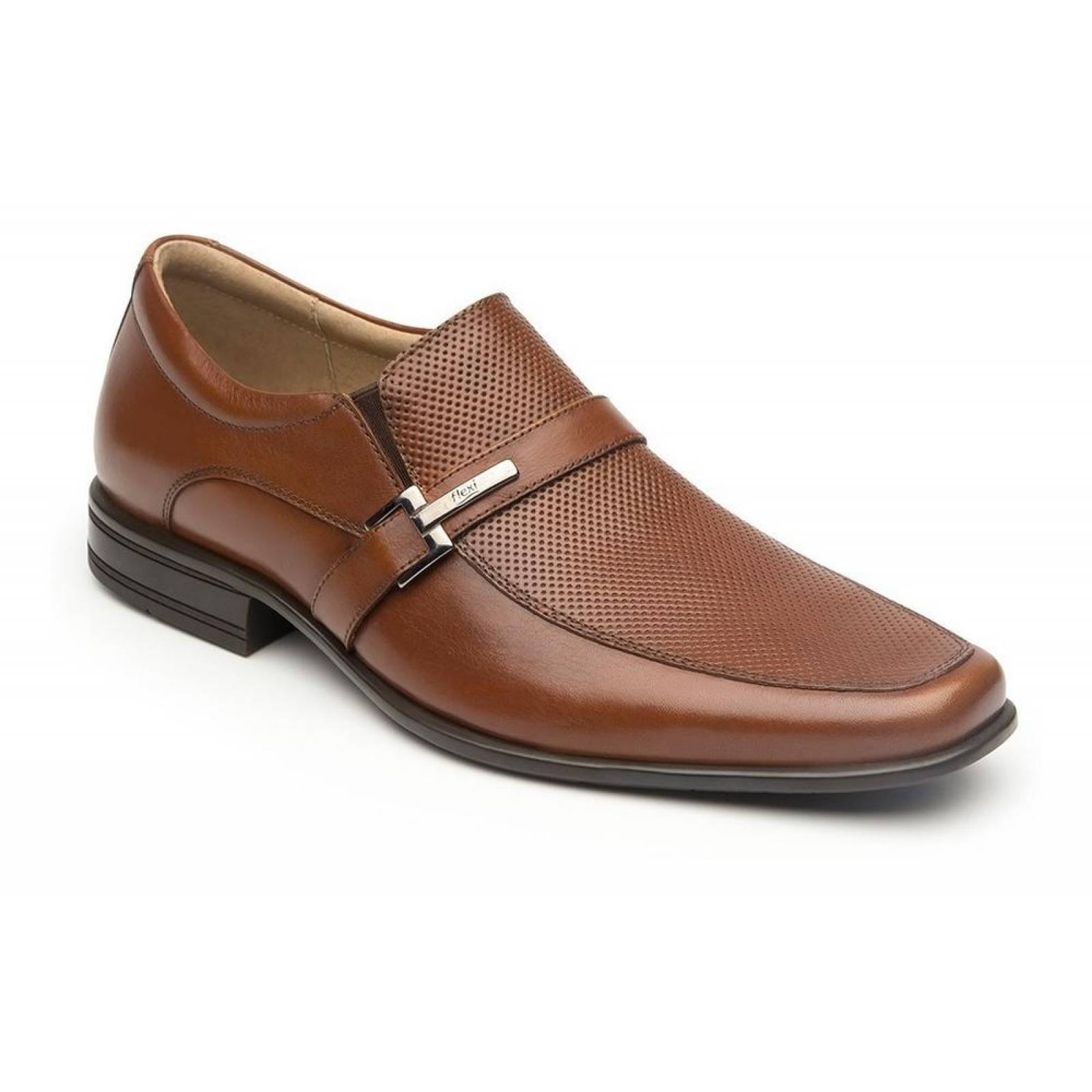 Calzado Hombre Caballero Zapato Mocasin Formal Flexi Piel 