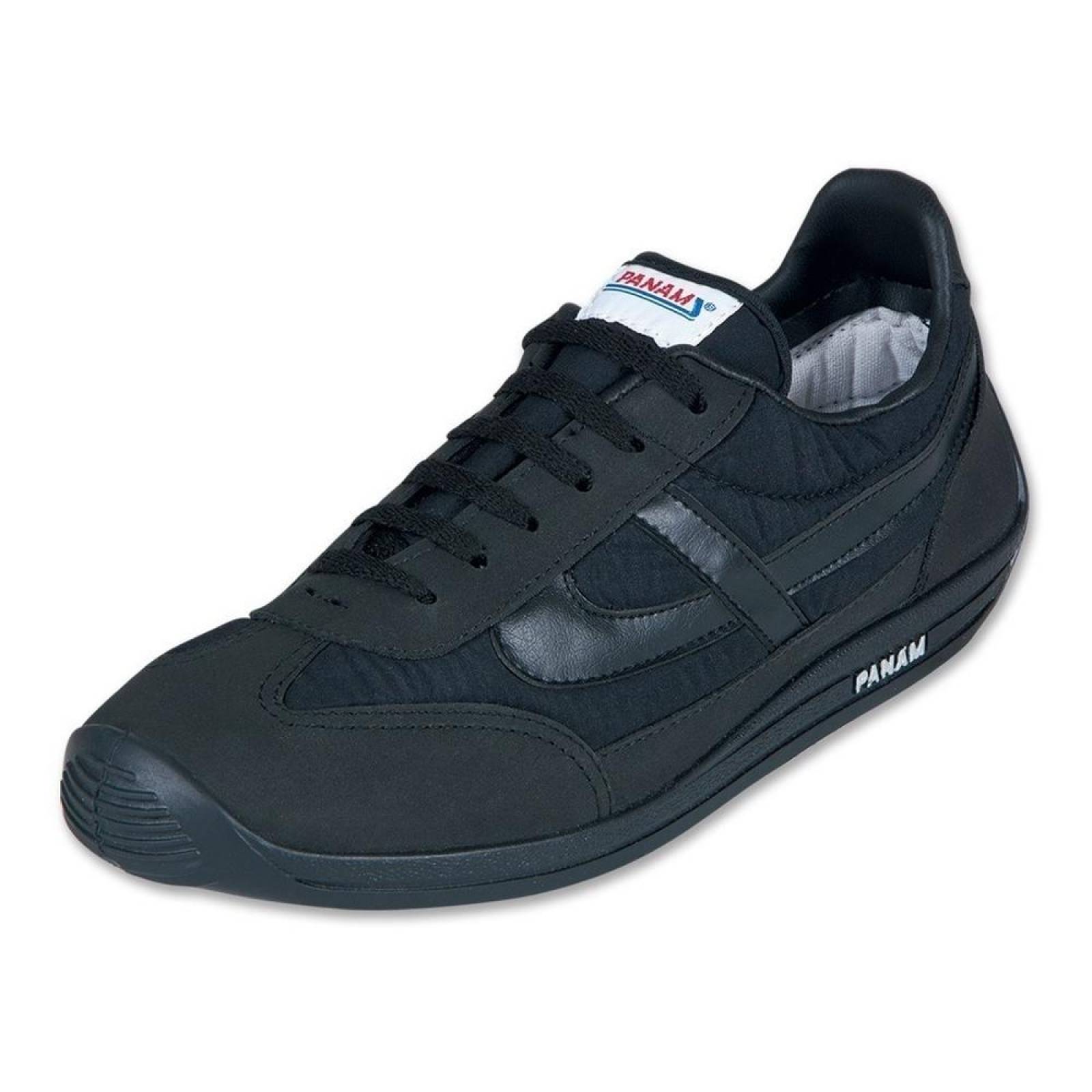 Calzado Hombre Caballero Tenis Casual Panam 084 En Negro Comodo 