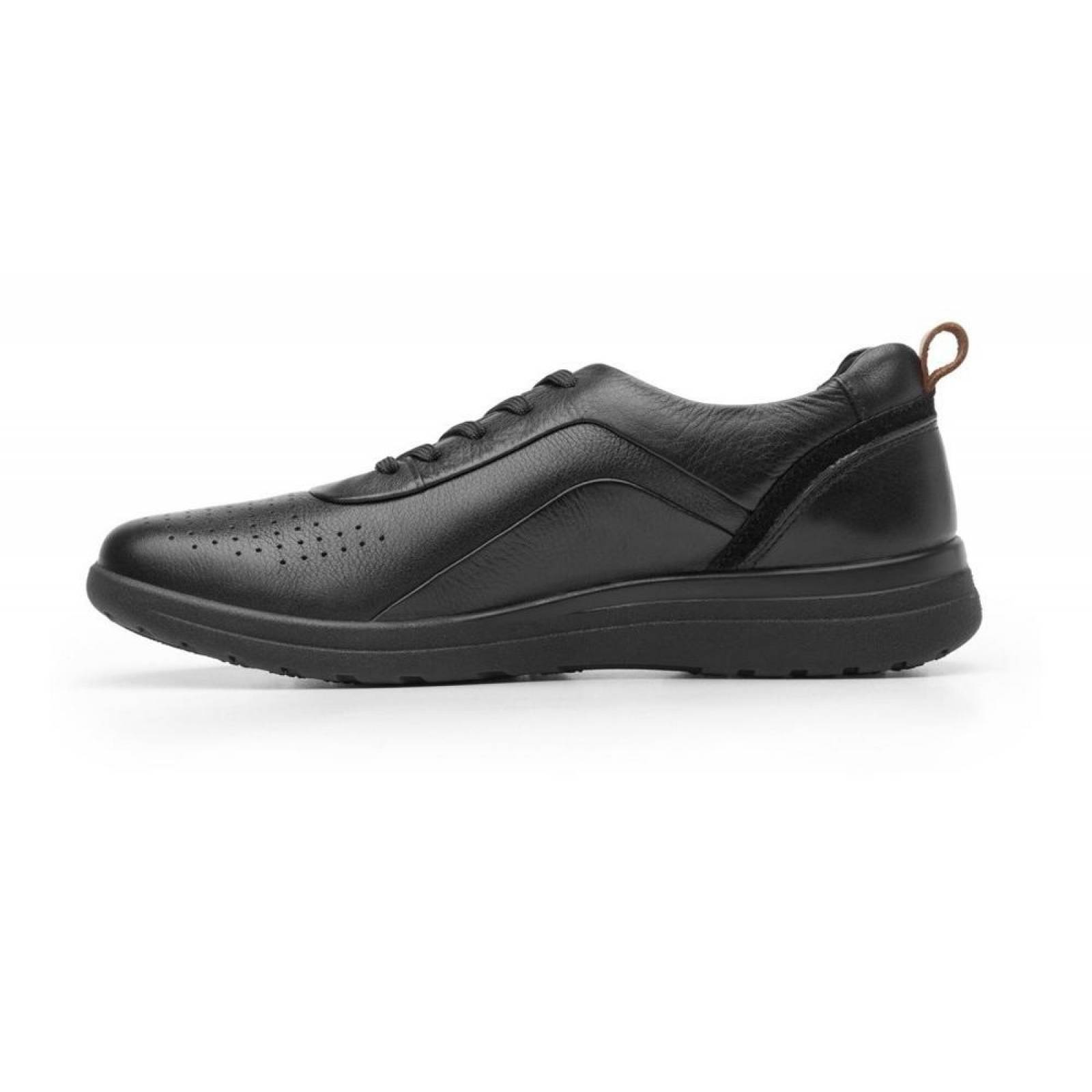 Tenis Sneaker Flexi Dama Mujer Negro Casual Confort 