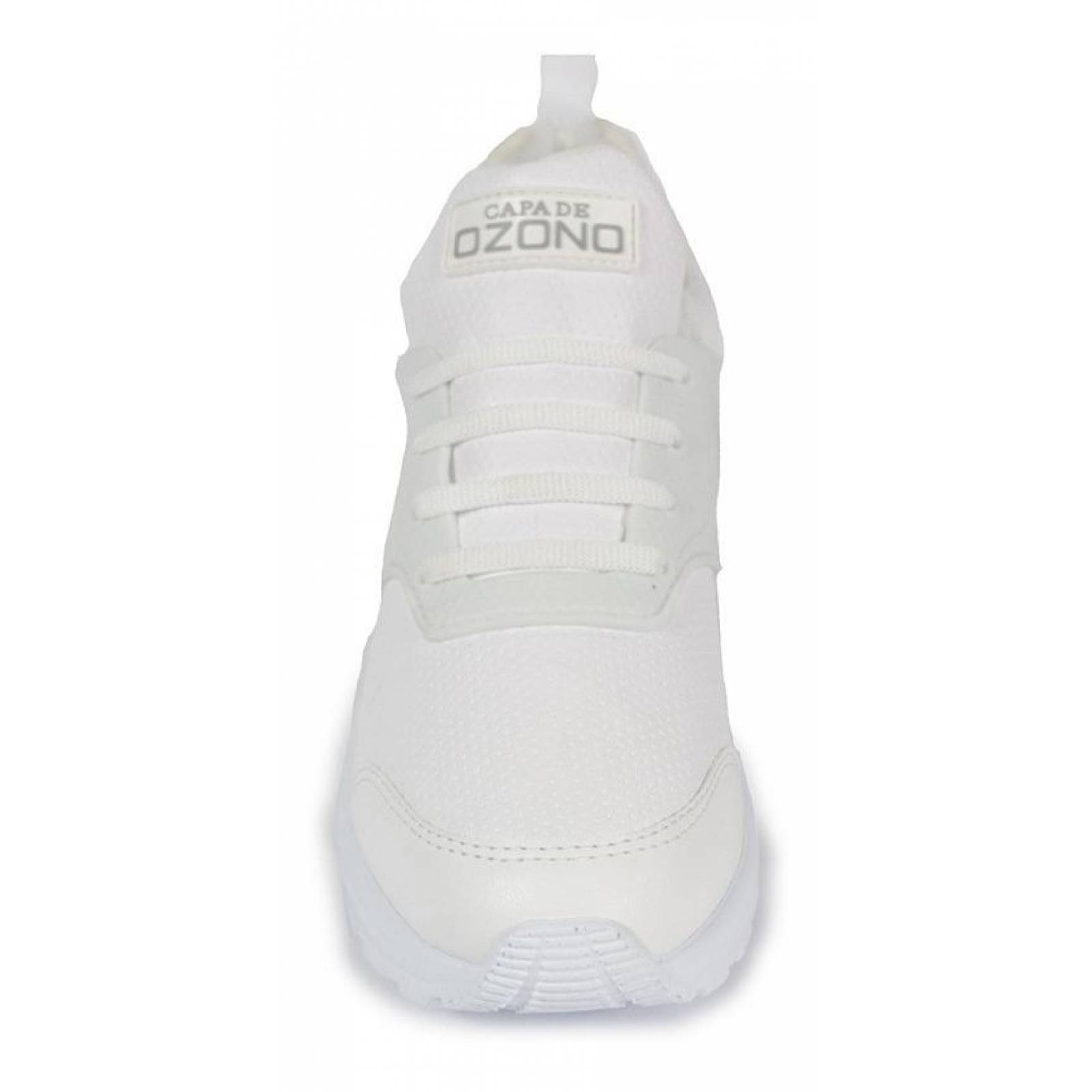 Tenis Dama Mujer Tipo Piel Blancos Urbano Cómodos 