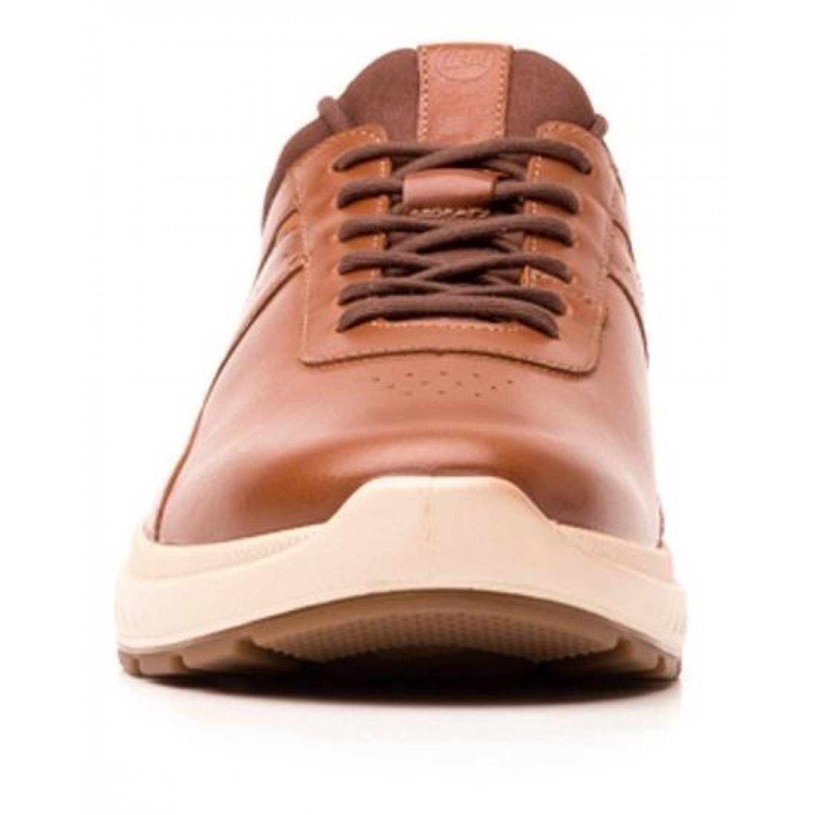 Tenis Hombre Caballero Piel Tan Confort Casual