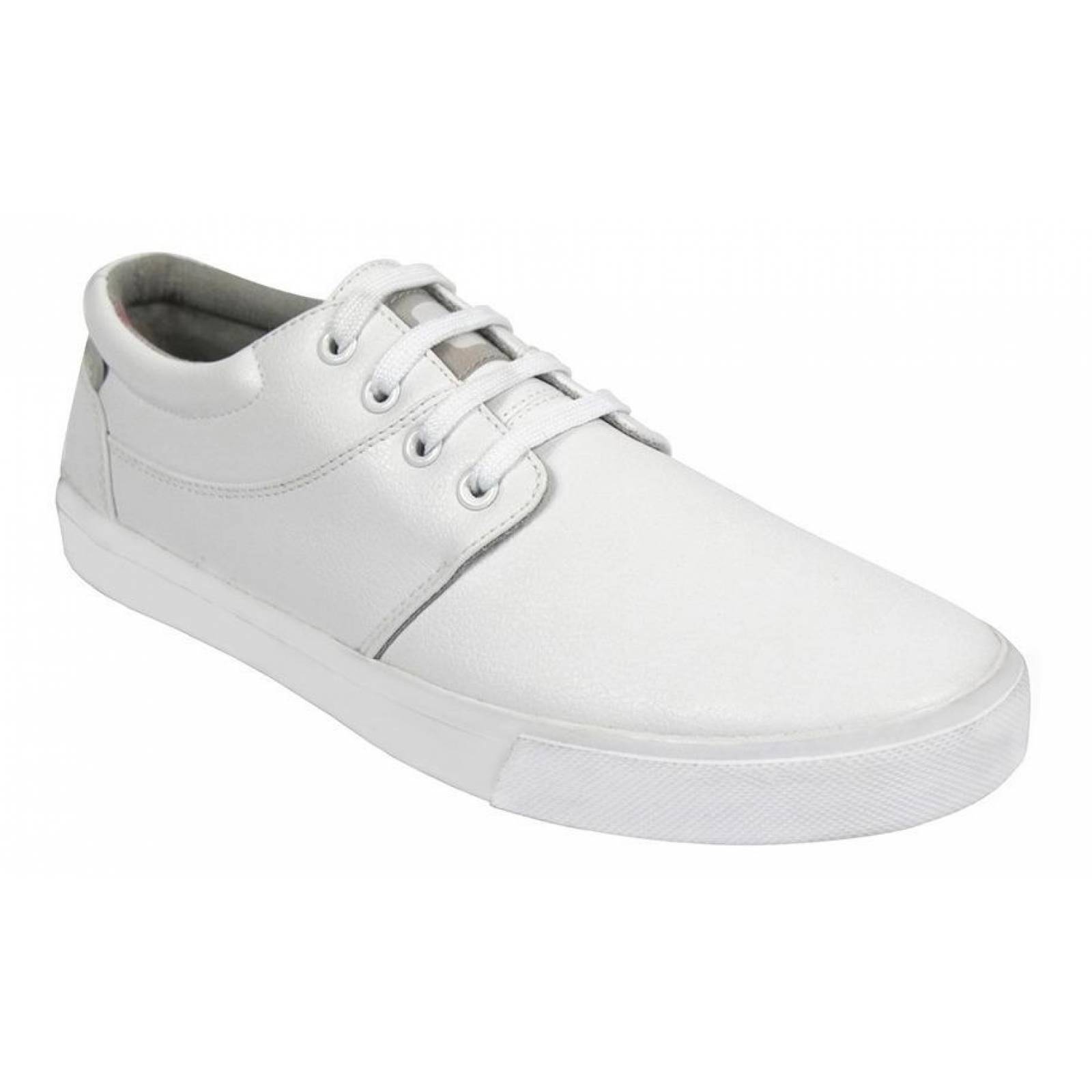 Tenis Hombre Caballero Charly Blanco Cómodos Casuales 