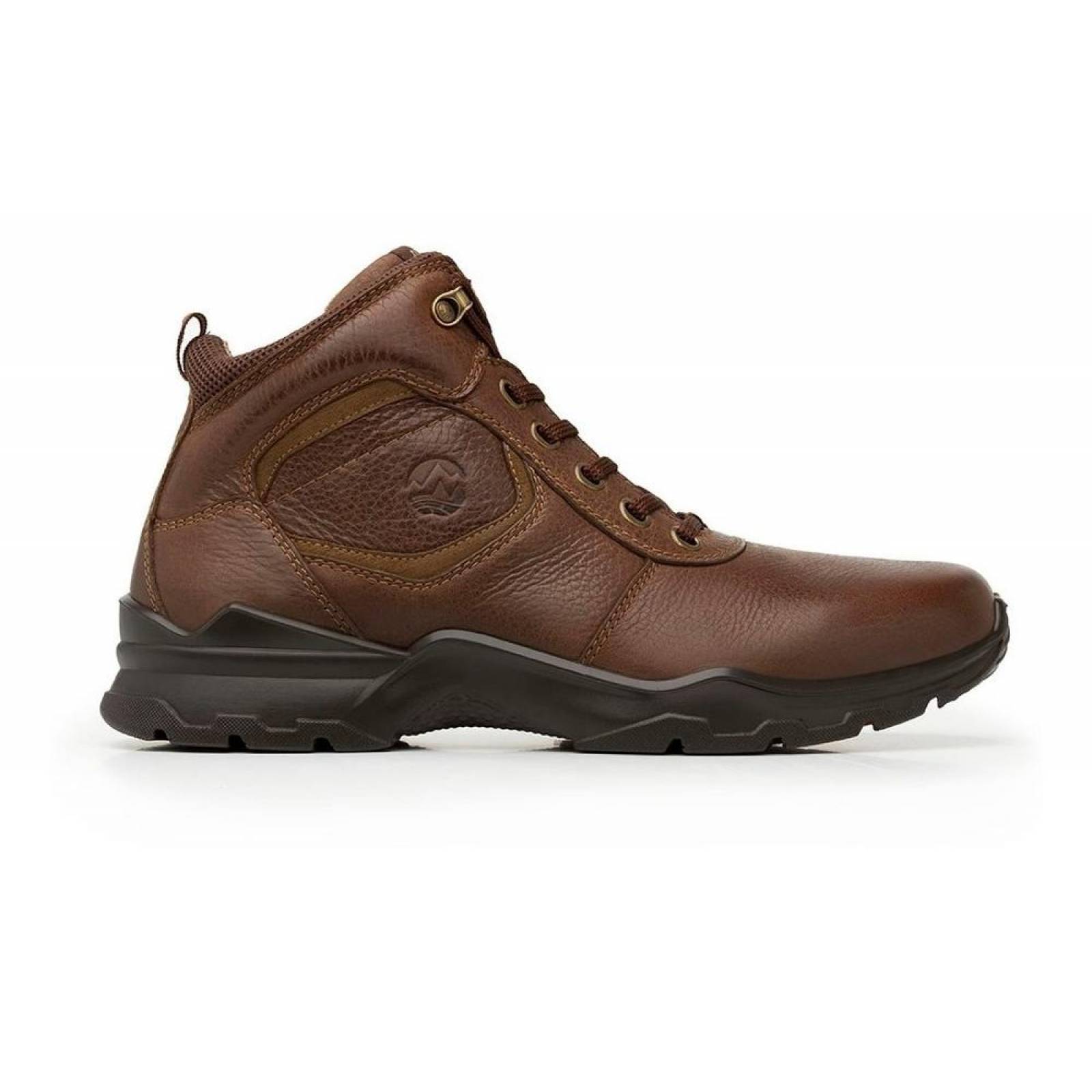 Botines Hombre Caballero Flexi Piel Chocolate Casuales
